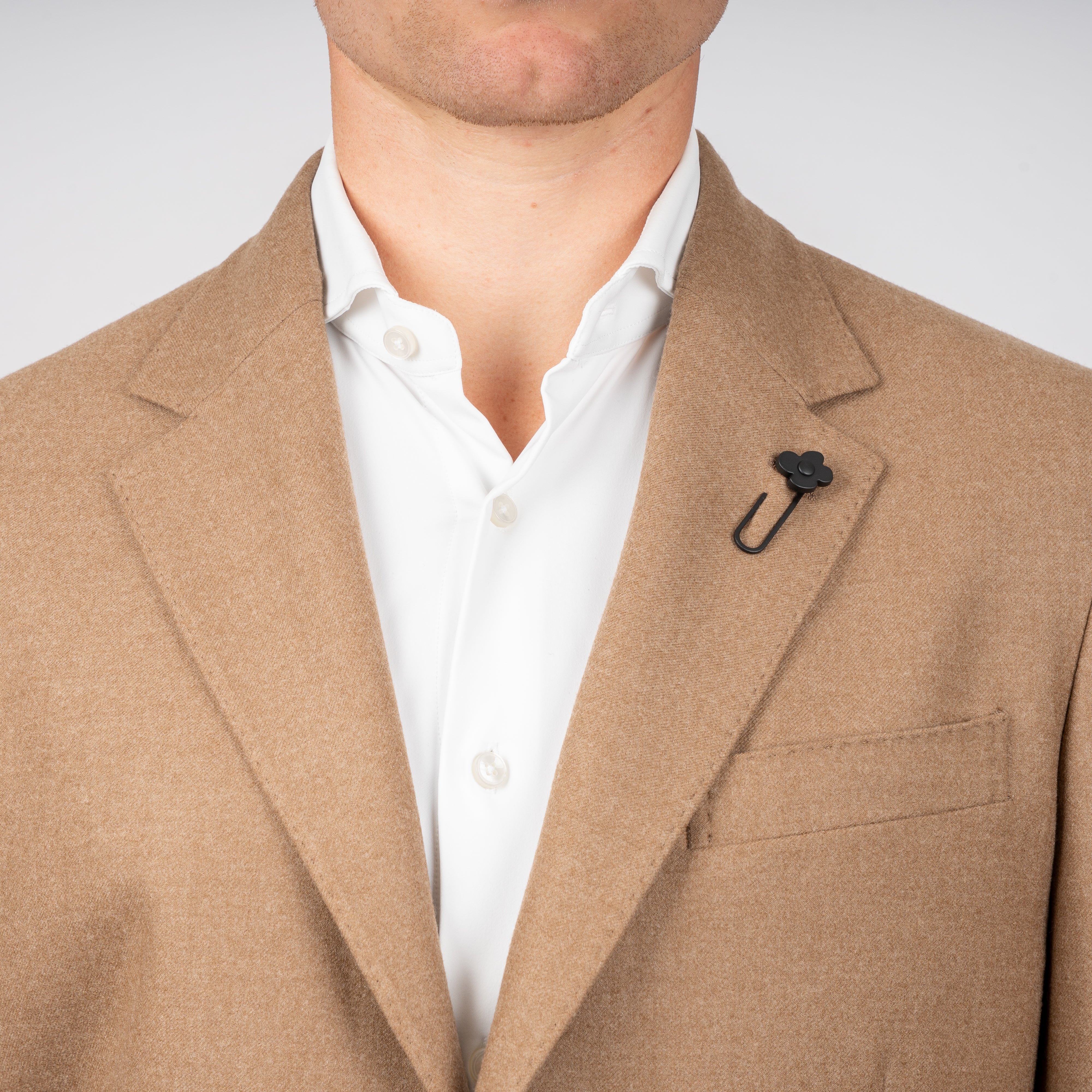 Lardini Colbert Camel | Roma Loro Piana Jersely