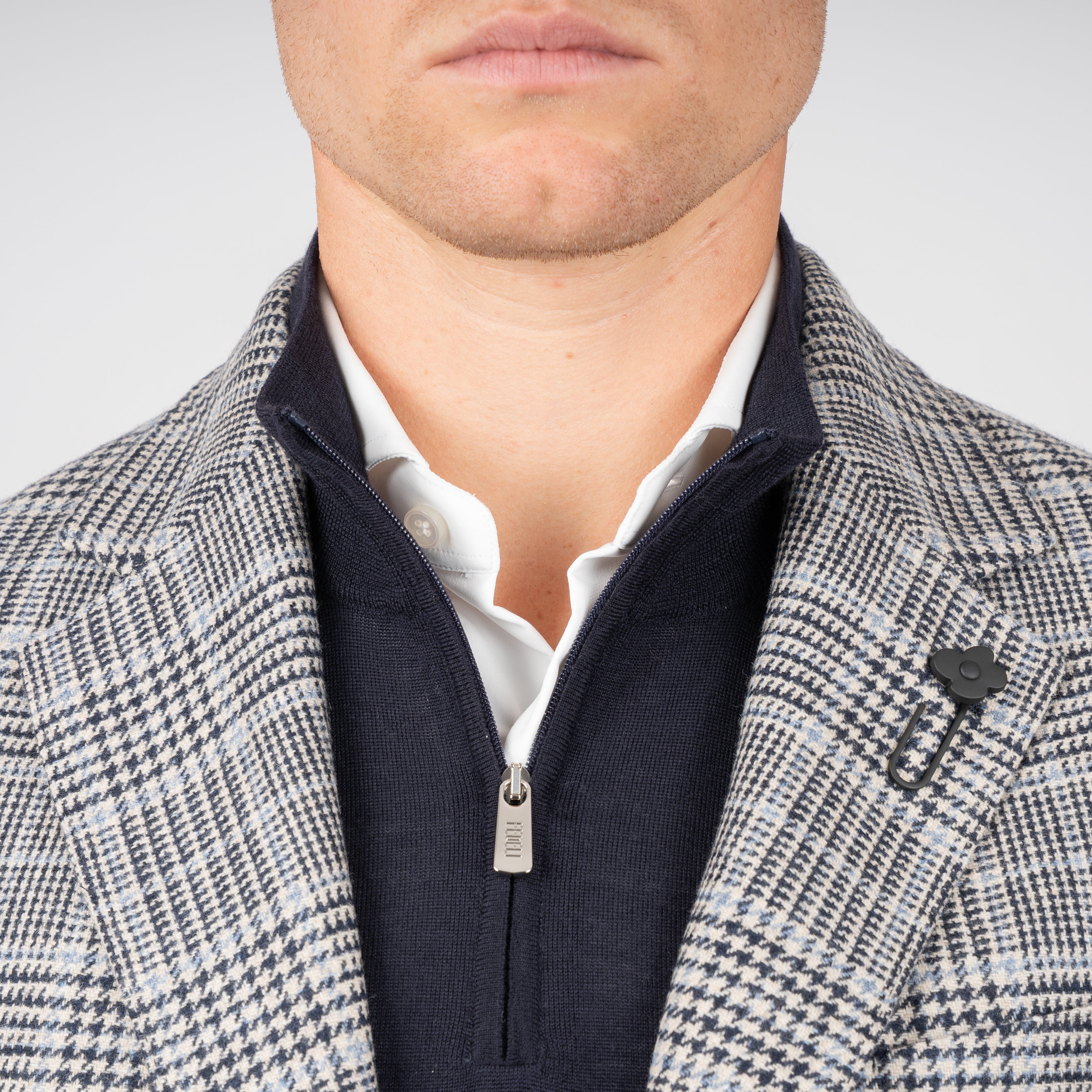 Lardini Colbert Blauw Geruit | Roma