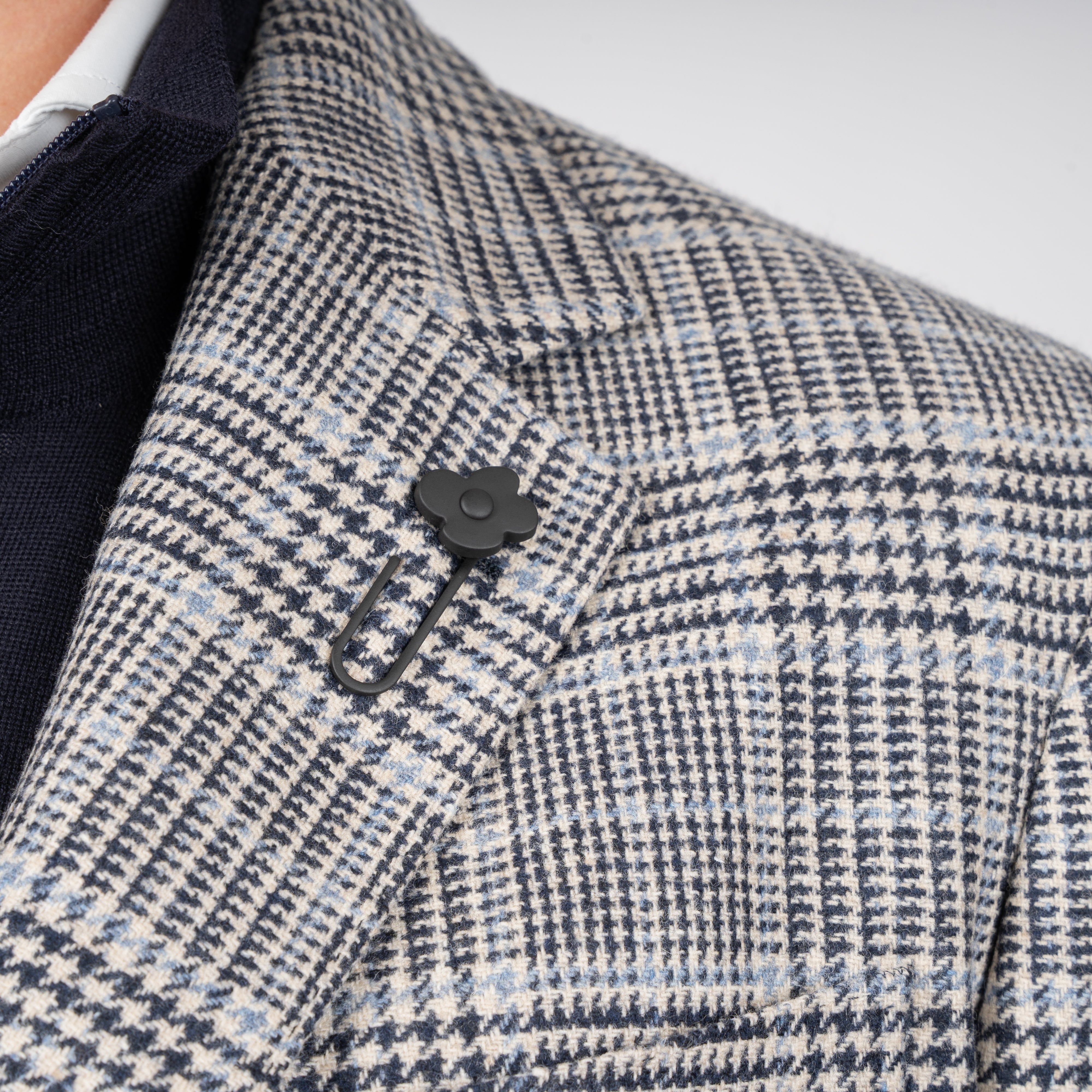 Lardini Colbert Blauw Geruit | Roma