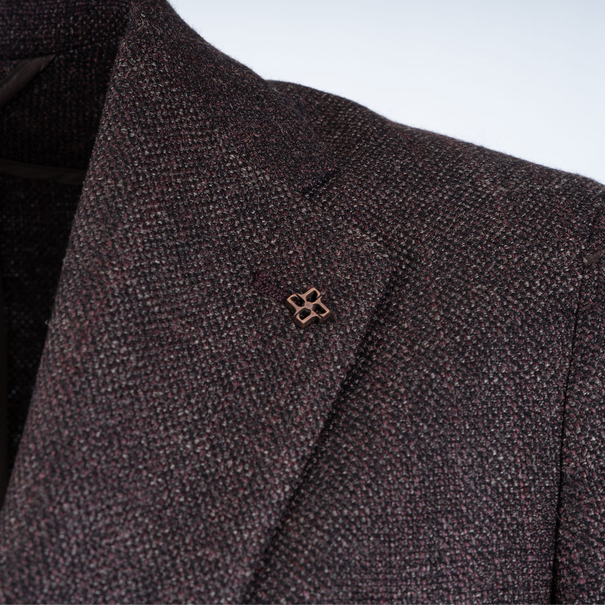 TAGLIATORE Colbert Bordeauxrood | Wool & Silk