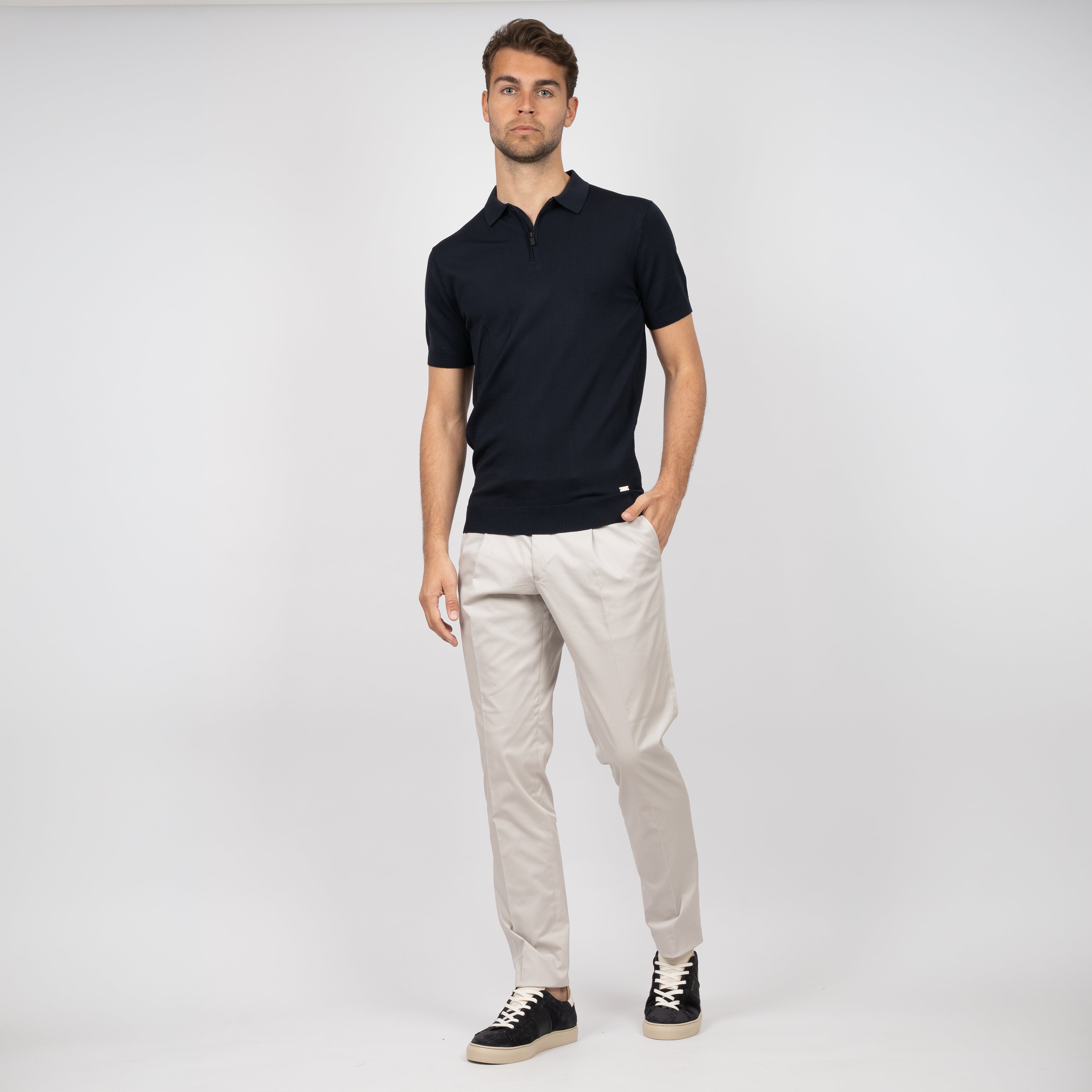 SEVEN DIALS Pantalon Lichtgrijs | Mas