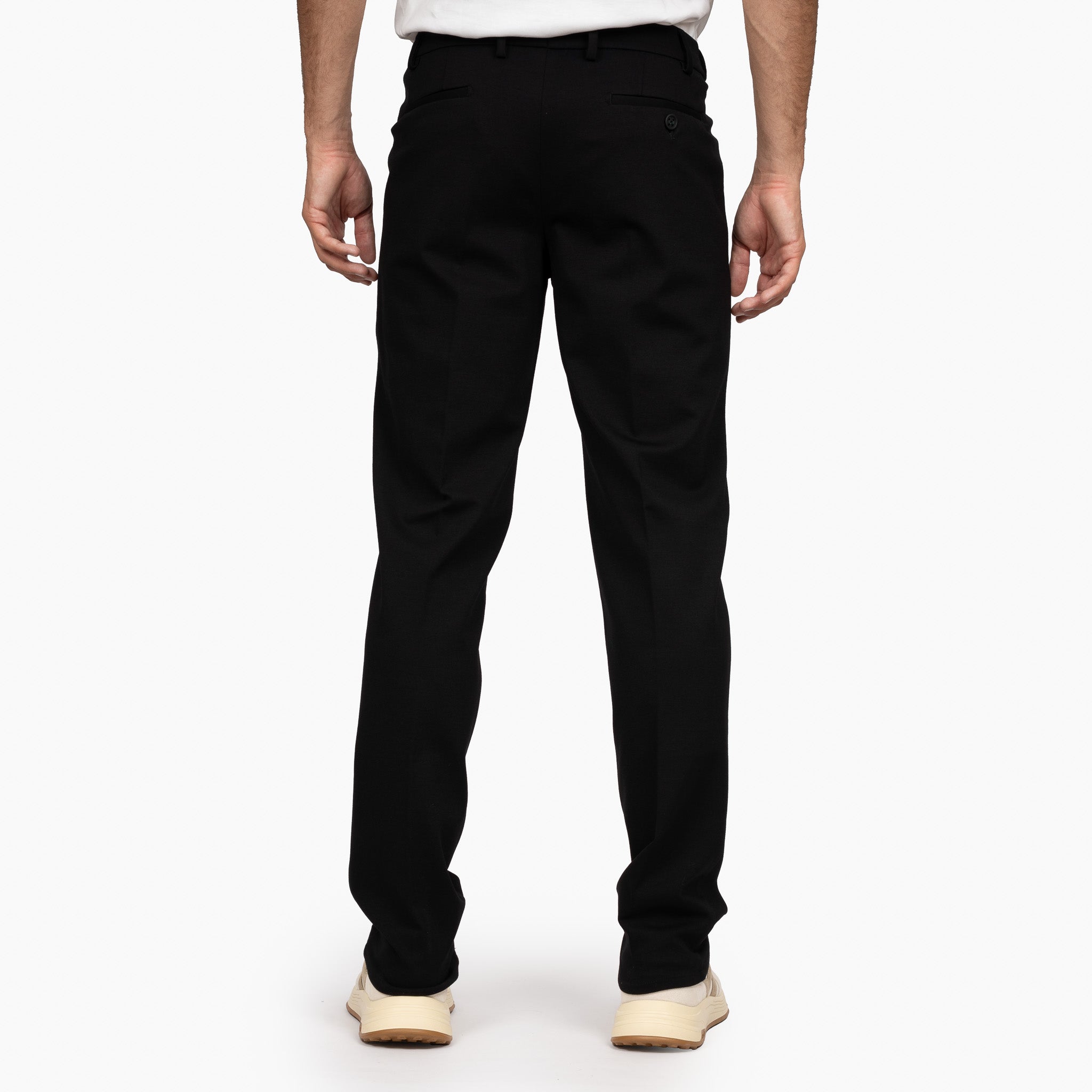Berwich Chino Zwart | Morello Elax