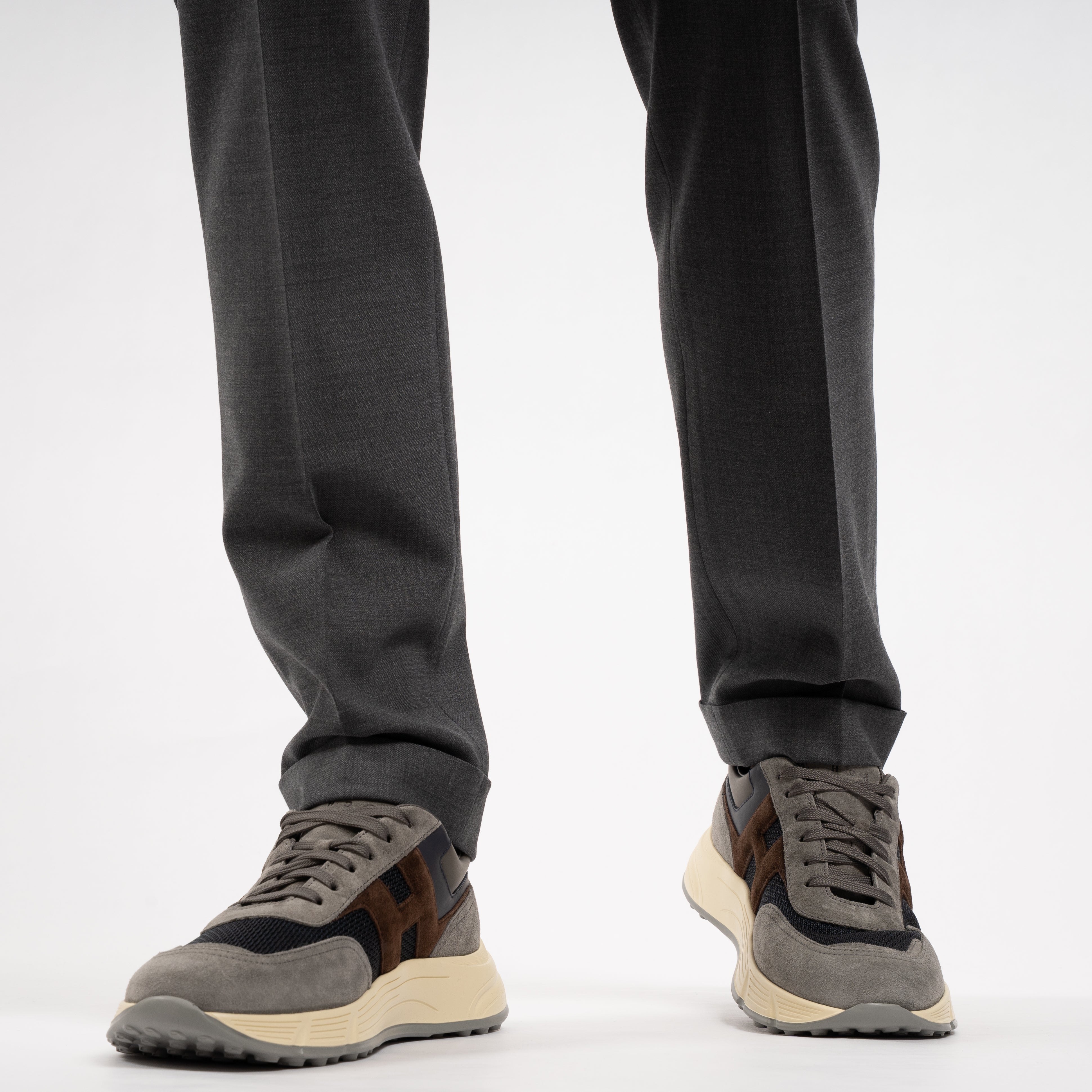 Berwich Pantalon Grijs | Retrolong