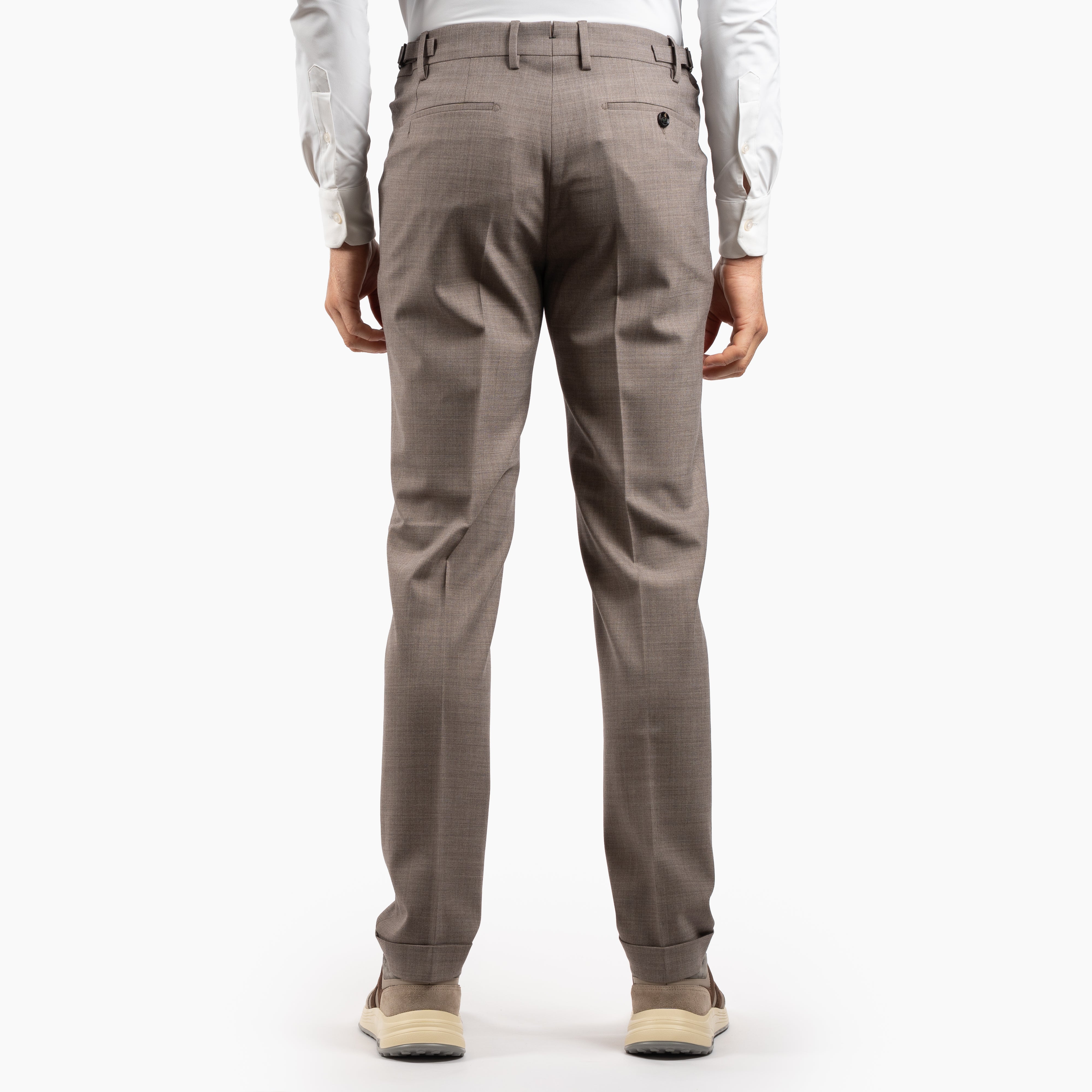 Berwich Pantalon Licht Bruin | Retrolong