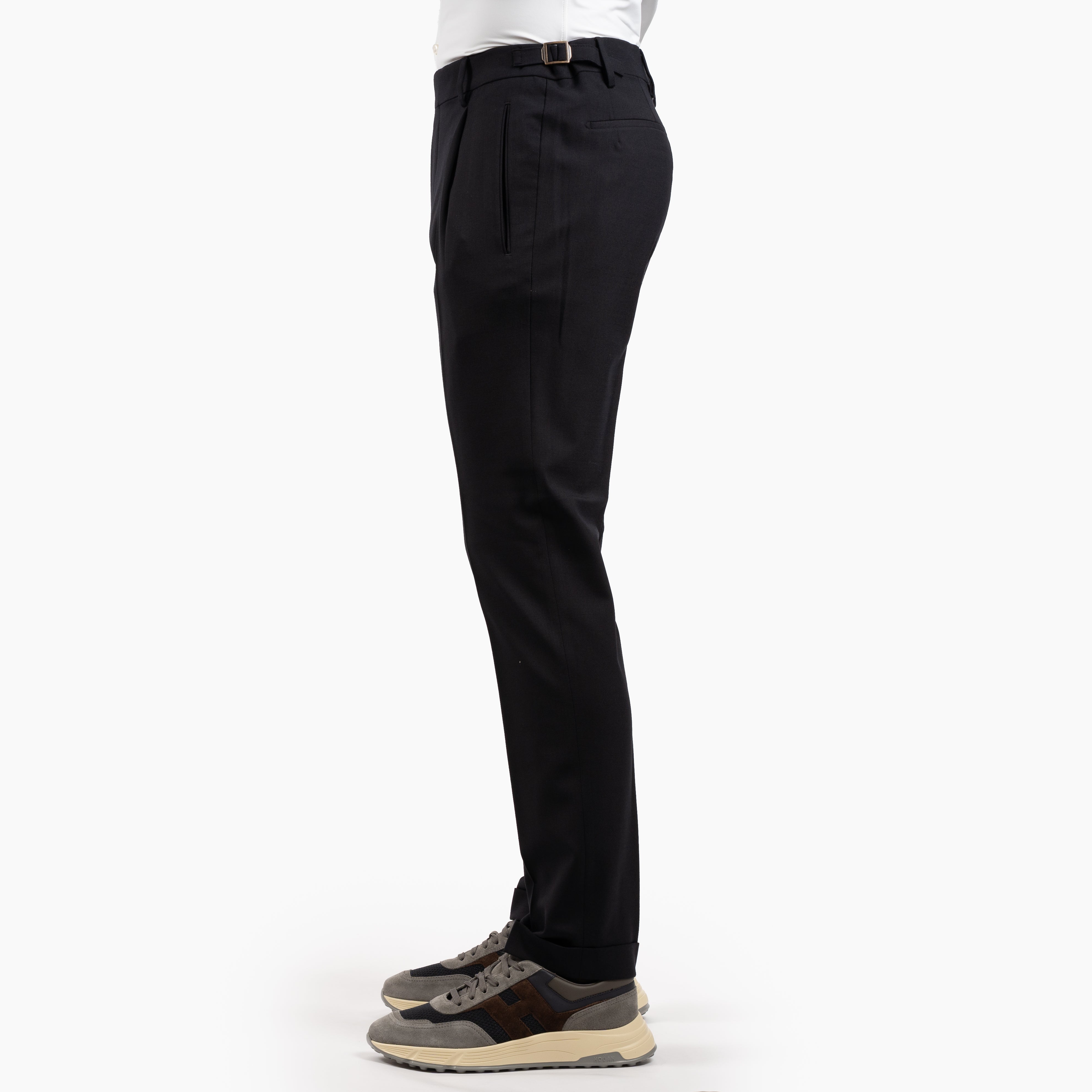 Berwich Pantalon Blauw | Retrolong