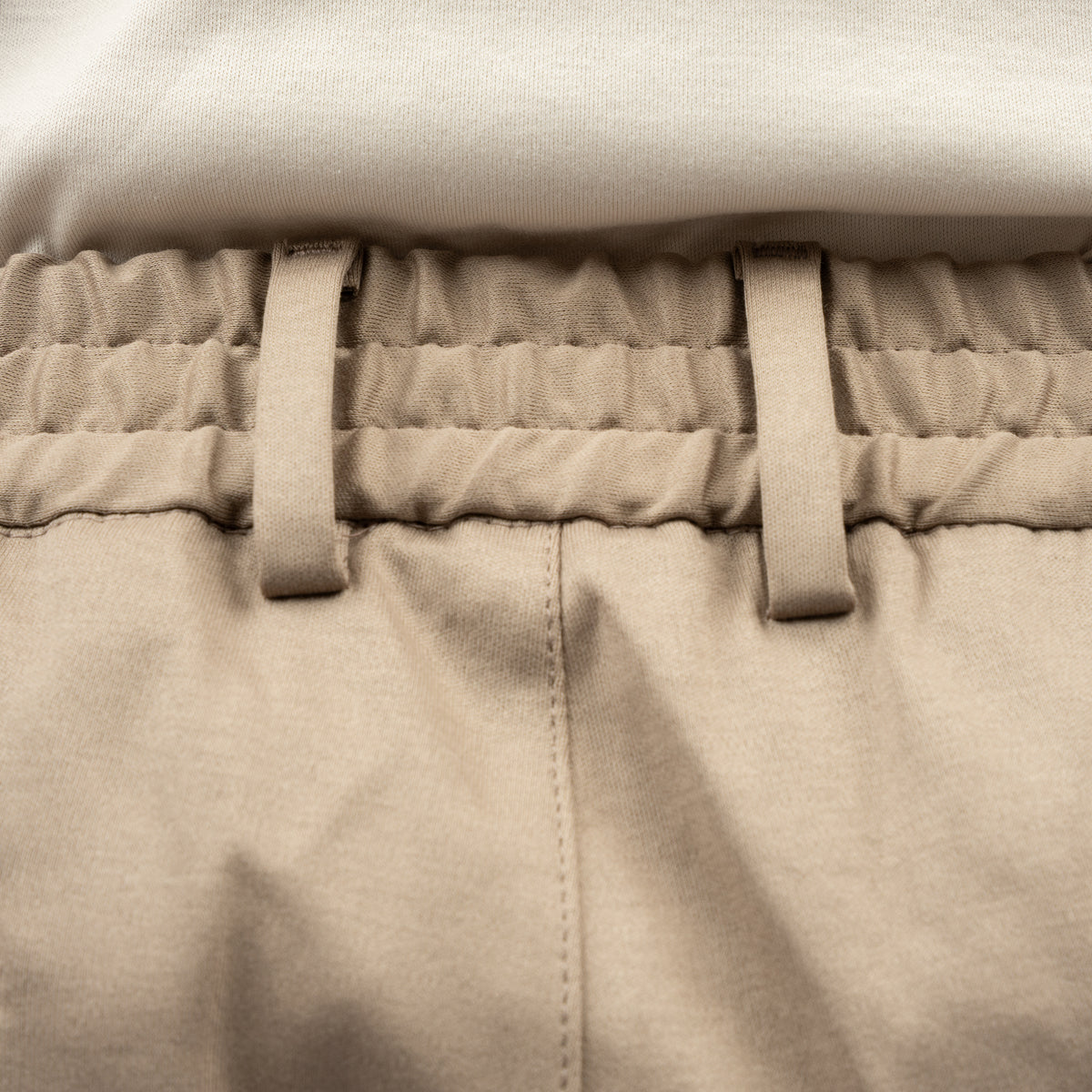 Valenza Pantalon Beige | Supima Tapered Trousers