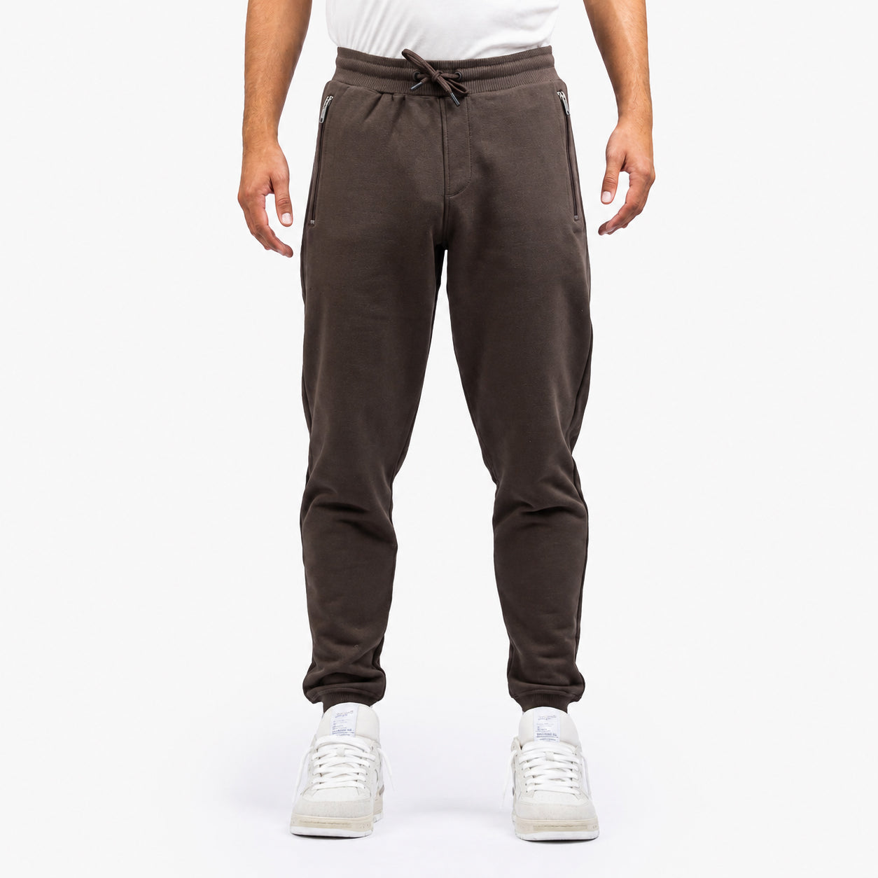 Genti Joggingbroek Bruin | Cotton
