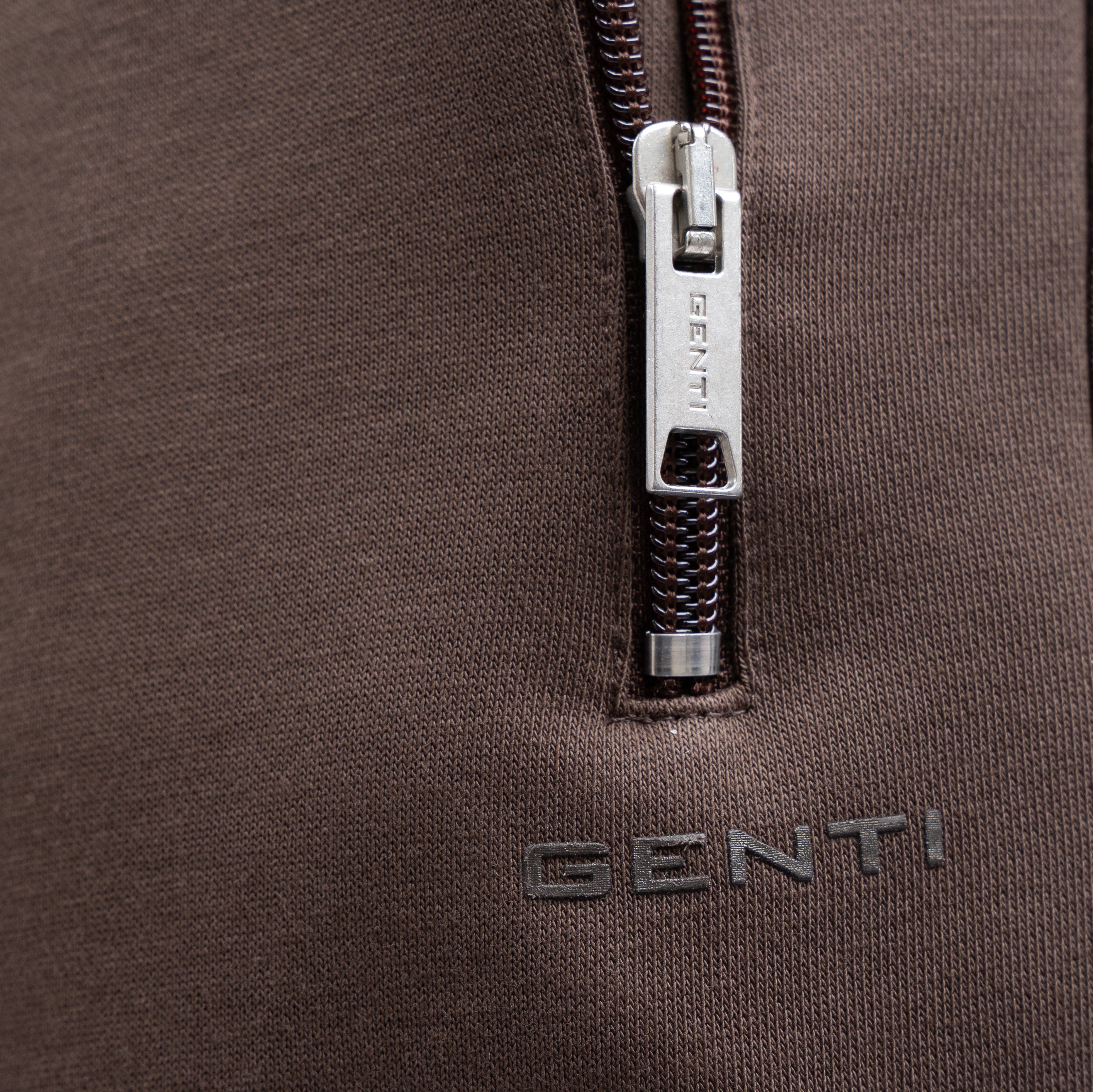 Genti Joggingbroek Bruin | Cotton