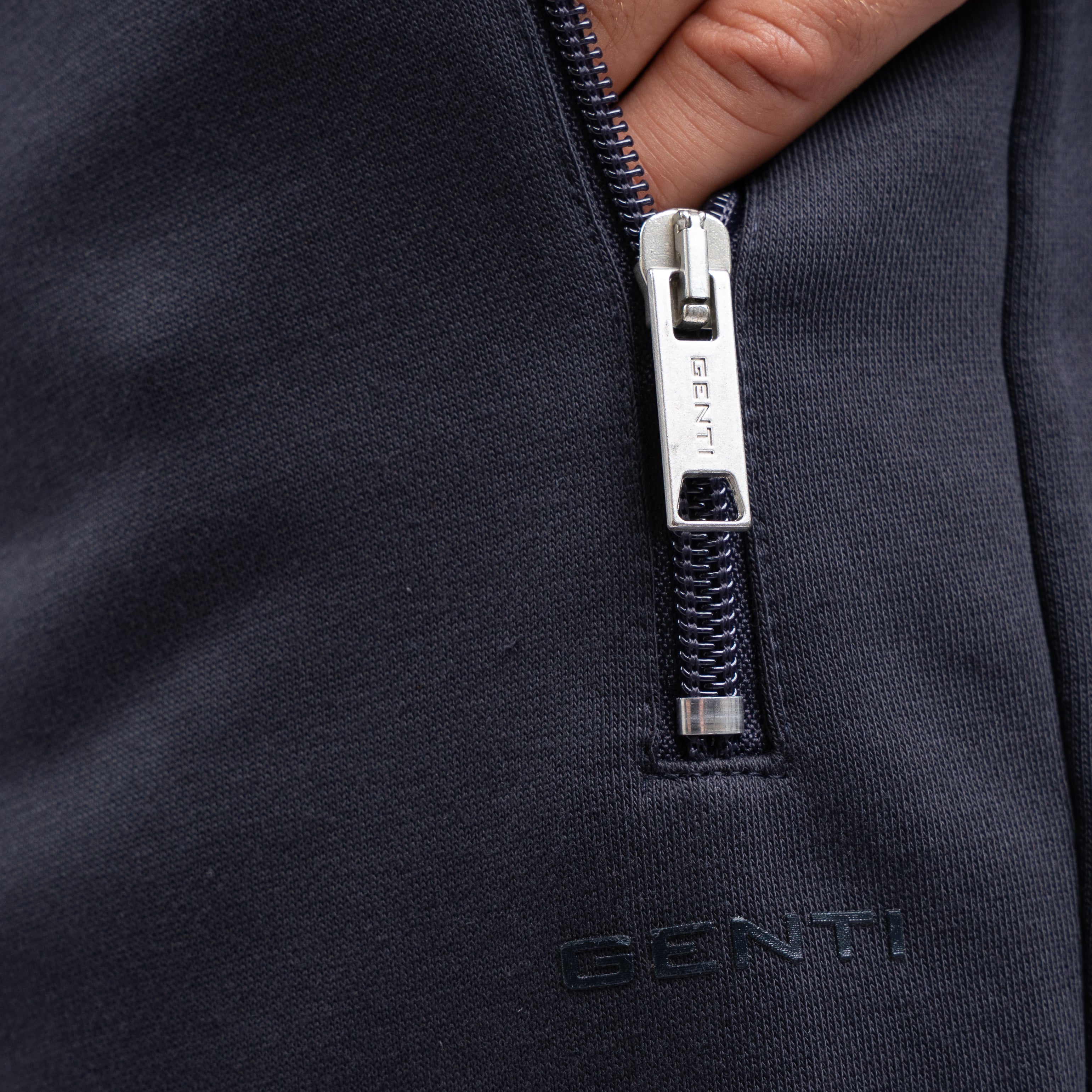 Genti Joggingbroek Blauw | Cotton