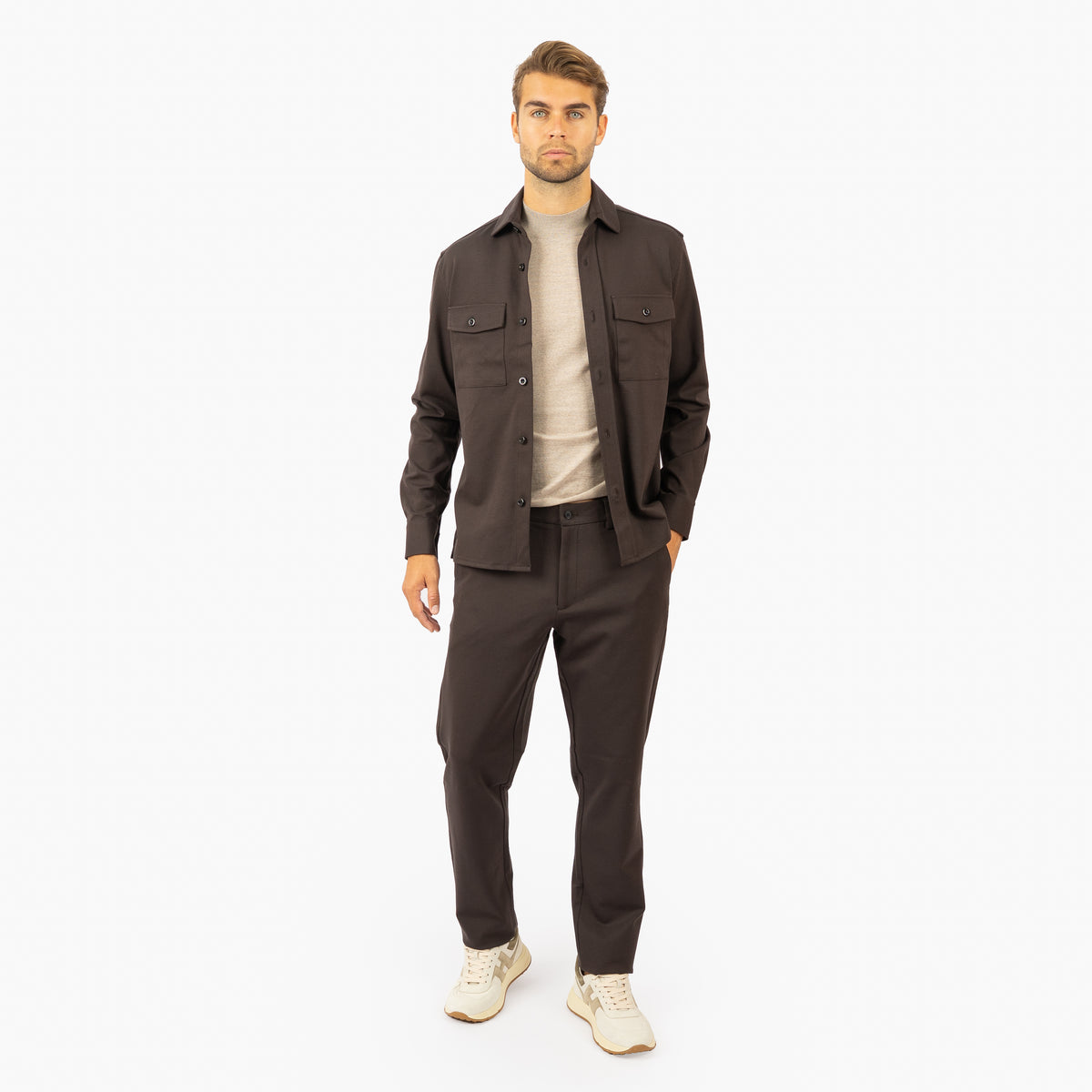 Genti Pantalon Bordeaux Rood | Tribeca