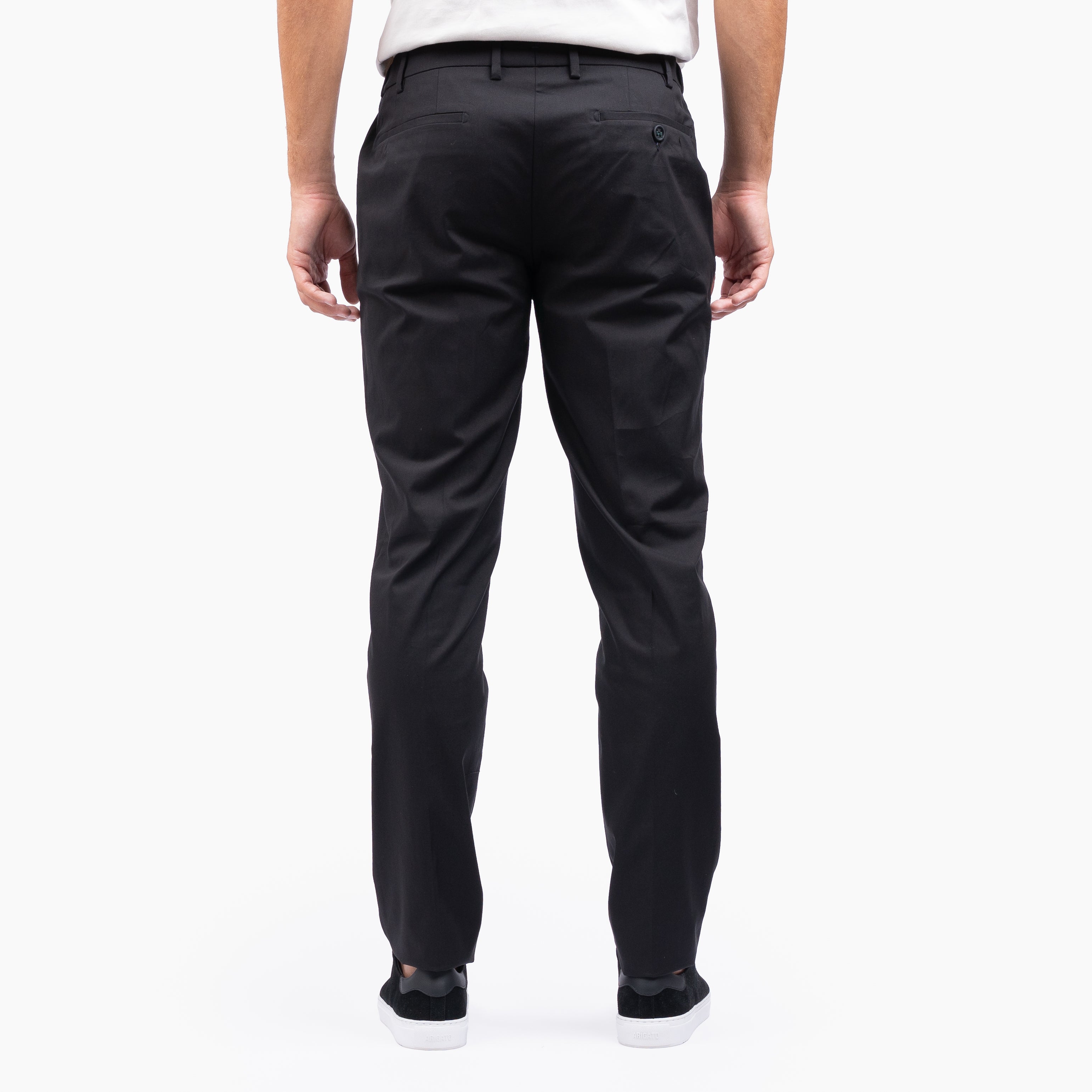 Berwich Chino Zwart | Morello Elax Tech