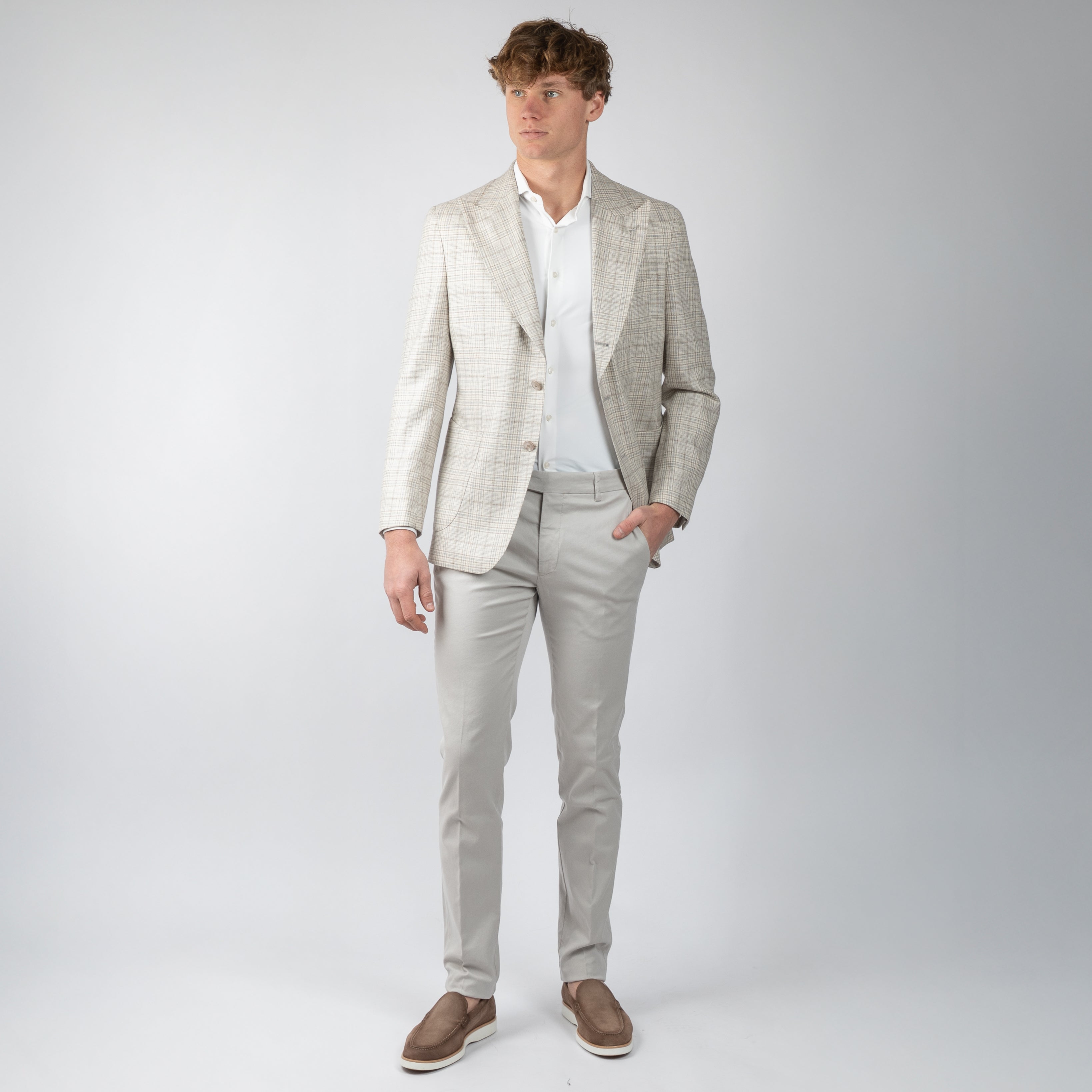 Berwich Chino Lichtgrijs | Morello-GD