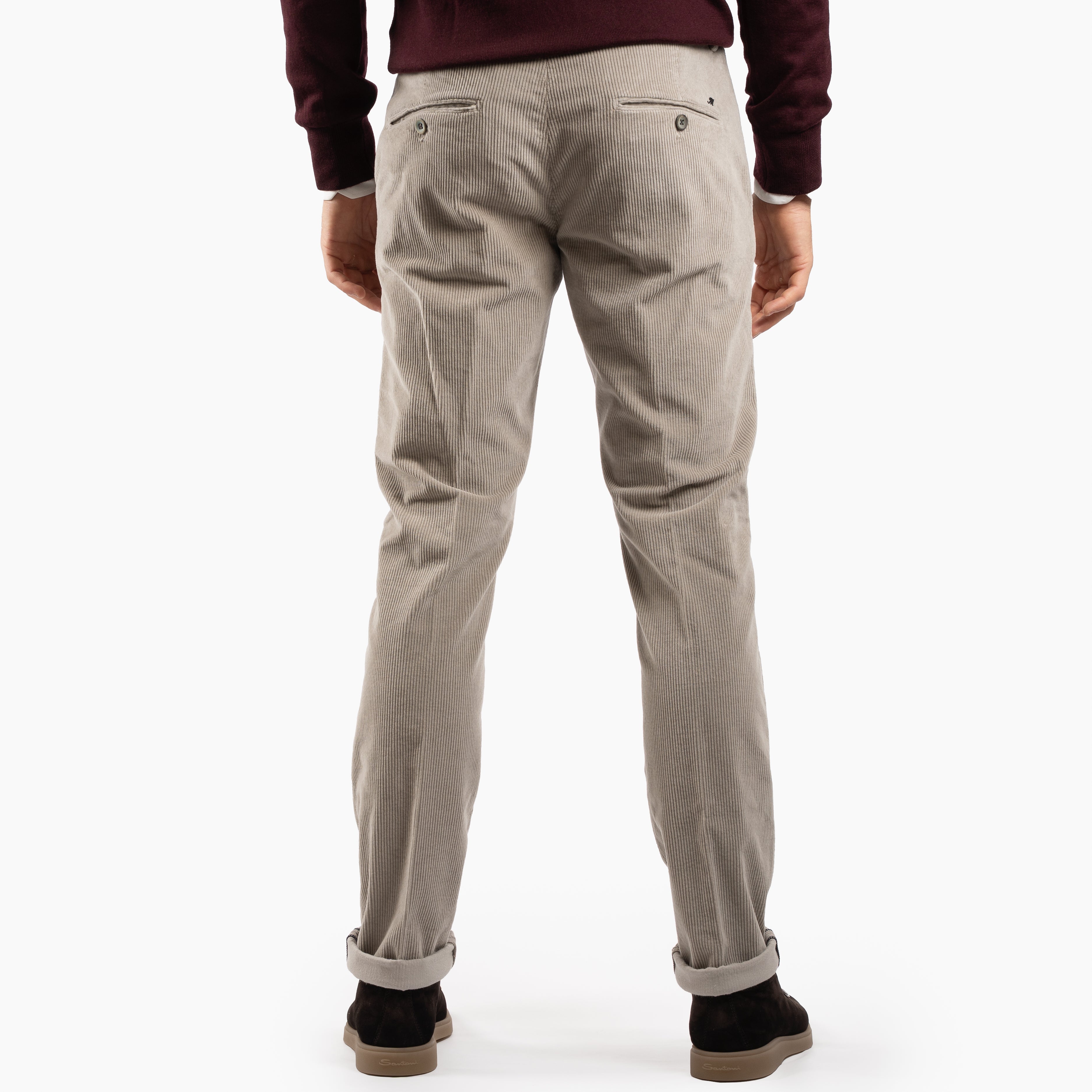 Mason's Chino Corduroy Taupe | Torino