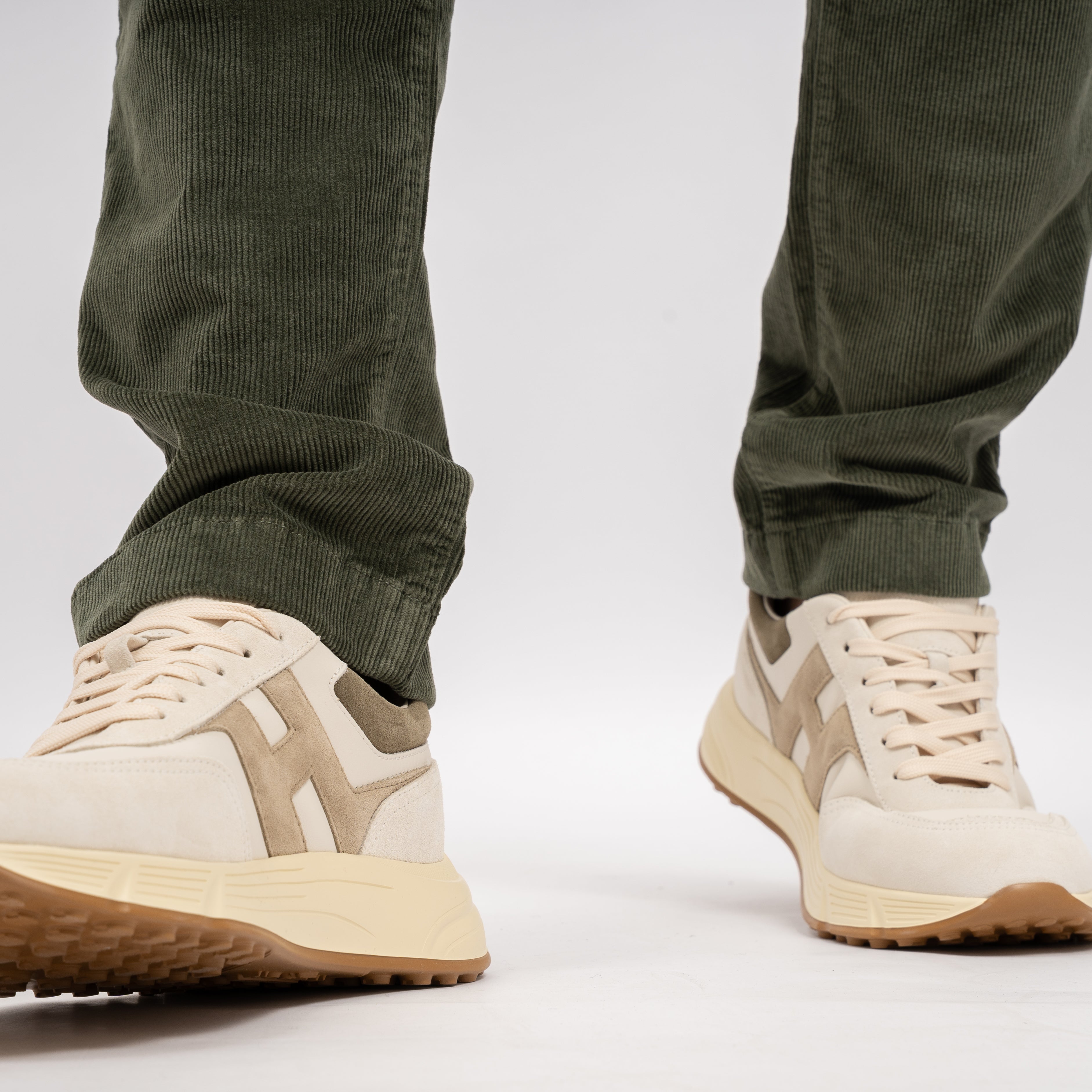 Jacob Cohen Chino Corduroy Groen | Bobby