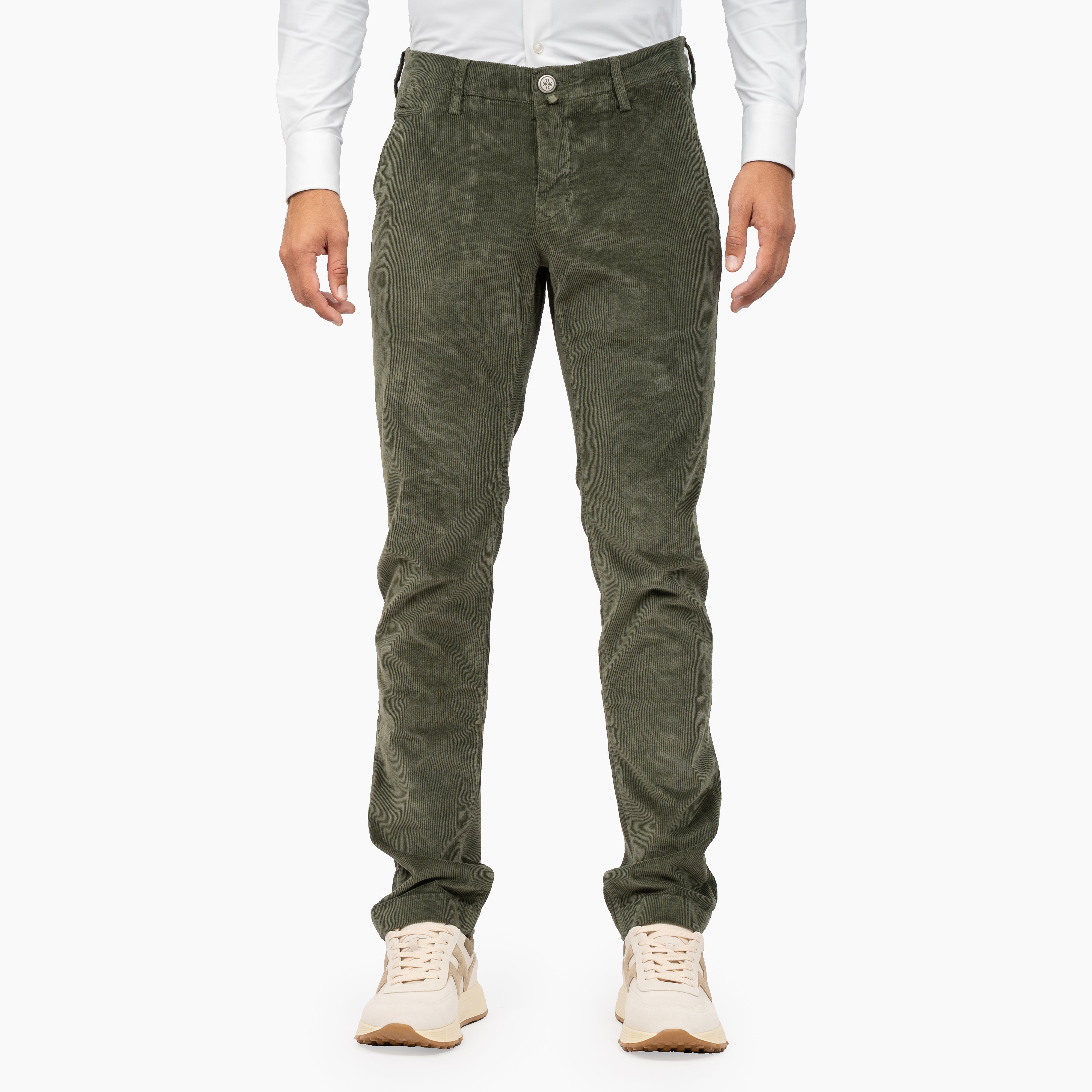 Jacob Cohen Chino Corduroy Groen | Bobby