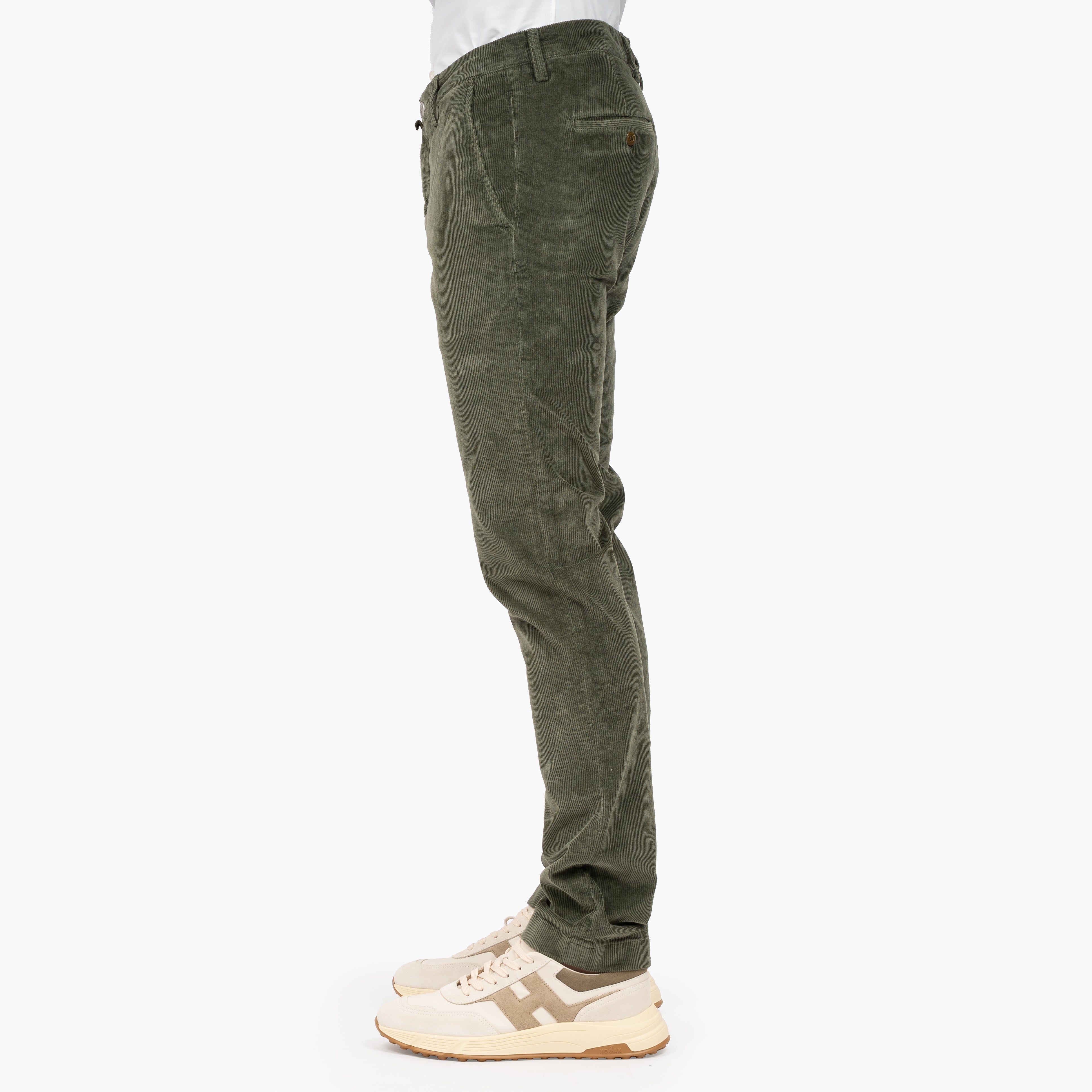 Jacob Cohen Chino Corduroy Groen | Bobby