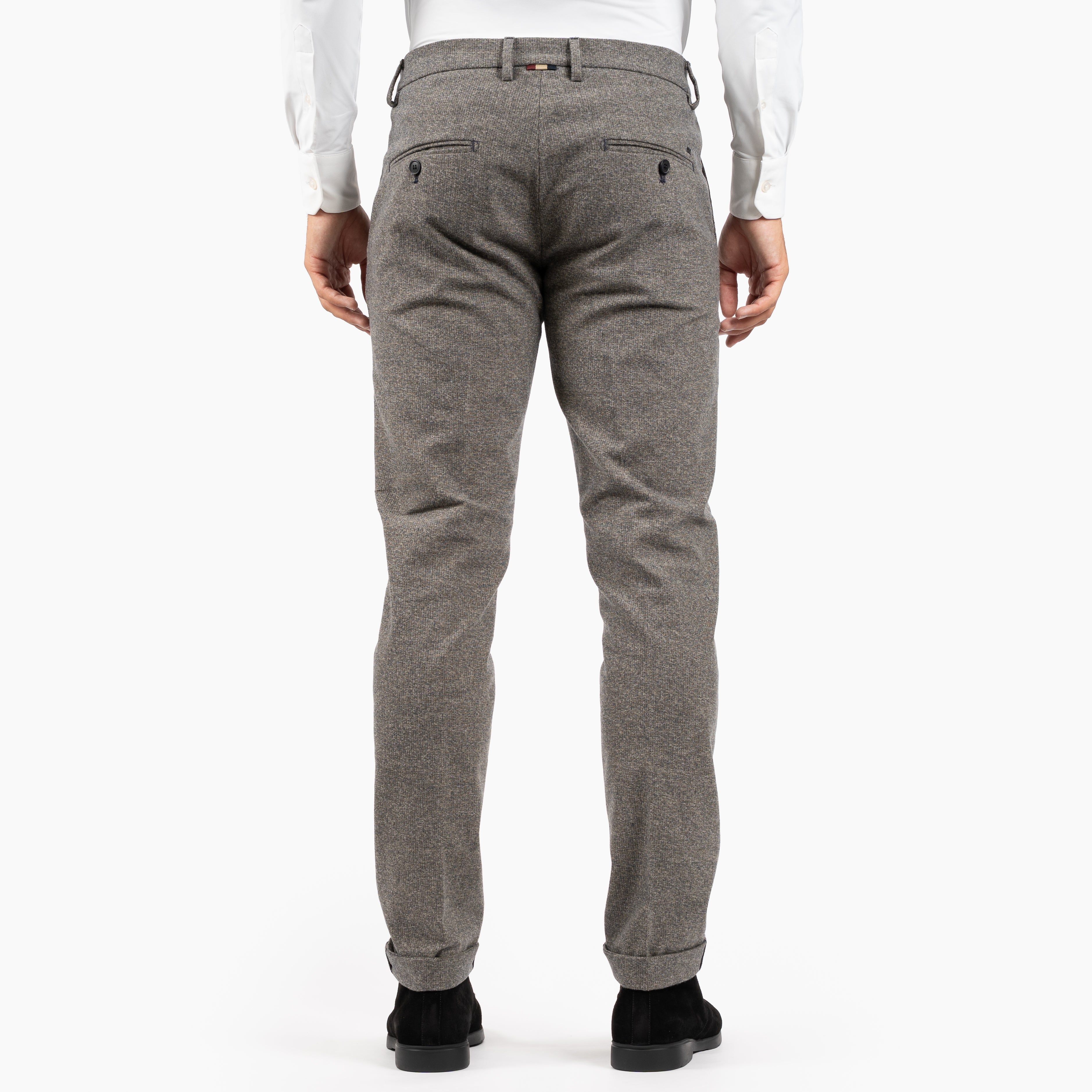 Mason's Chino Grijs Visgraat | Torino