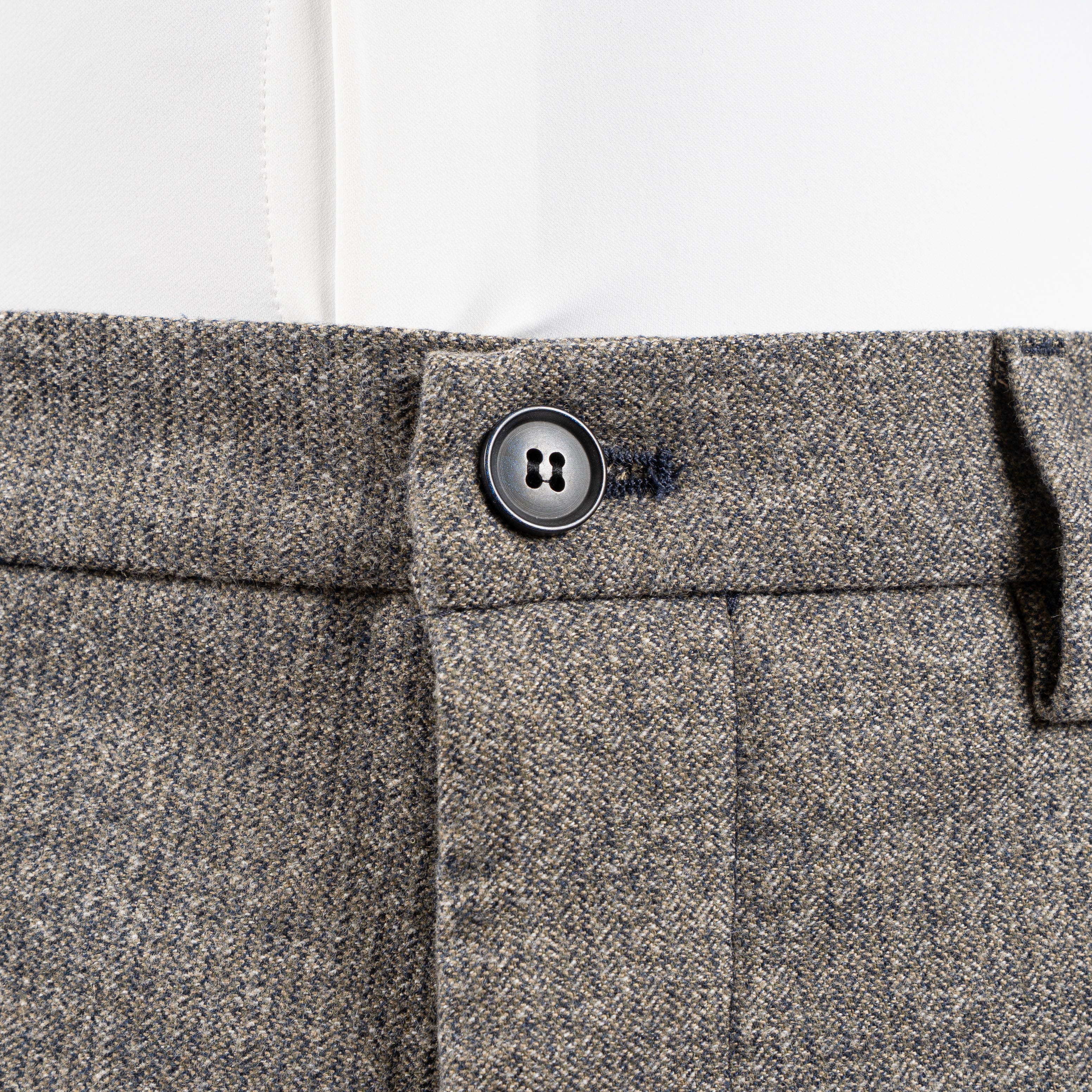 Mason's Chino Grijs Visgraat | Torino