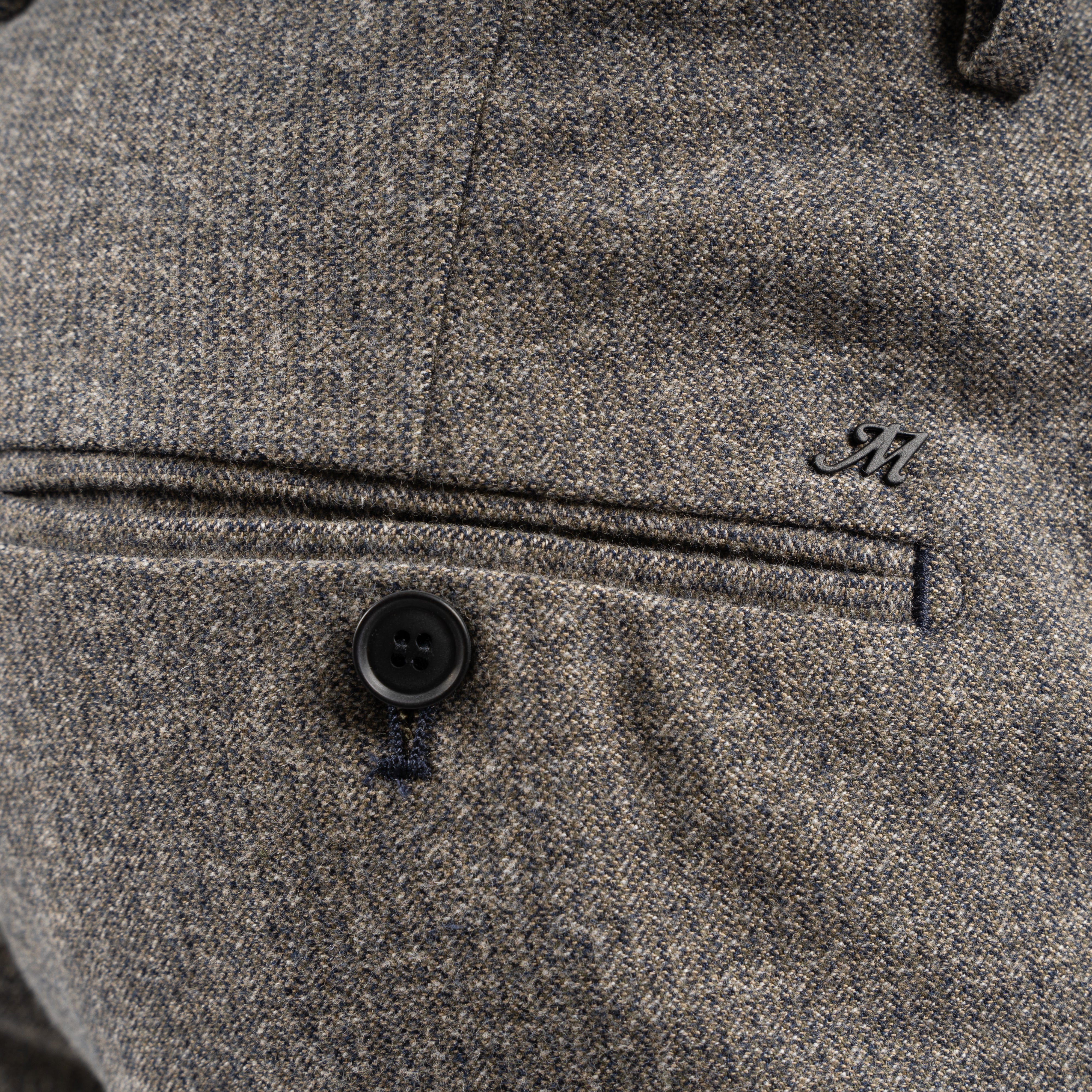 Mason's Chino Grijs Visgraat | Torino