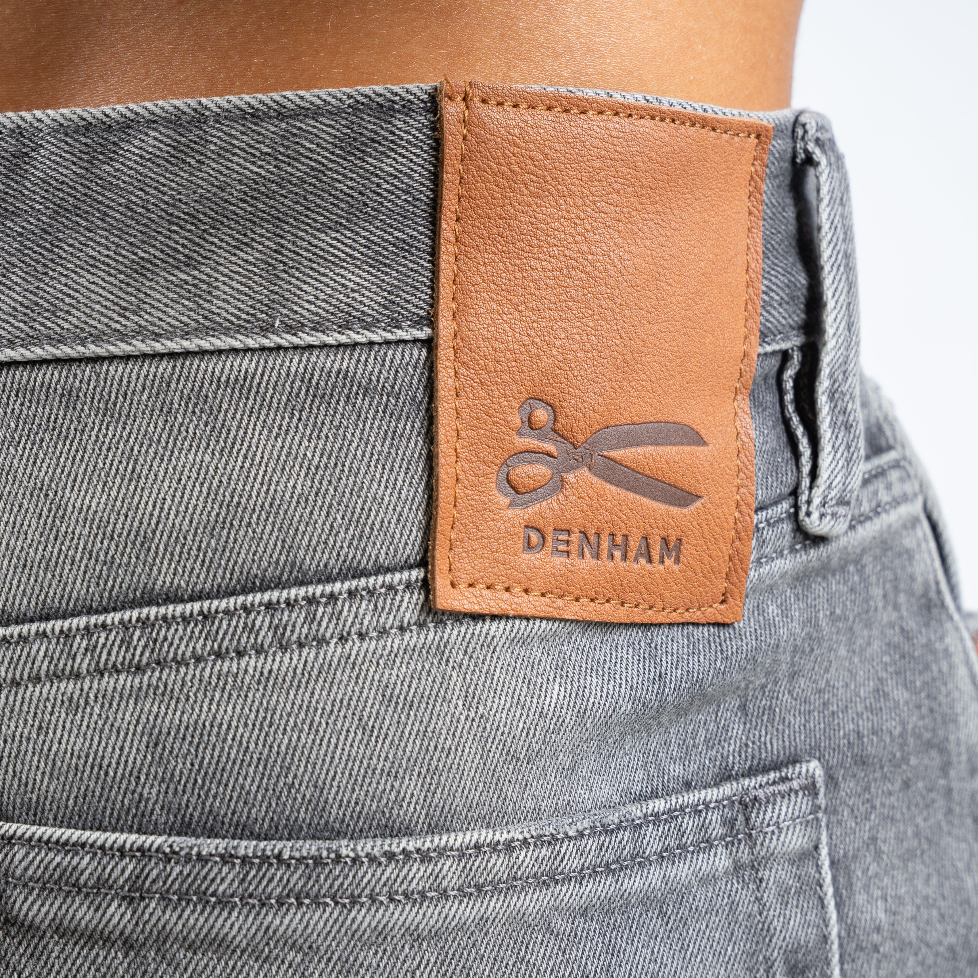 Denham Jeans Grijs | Ridge Straight Fit