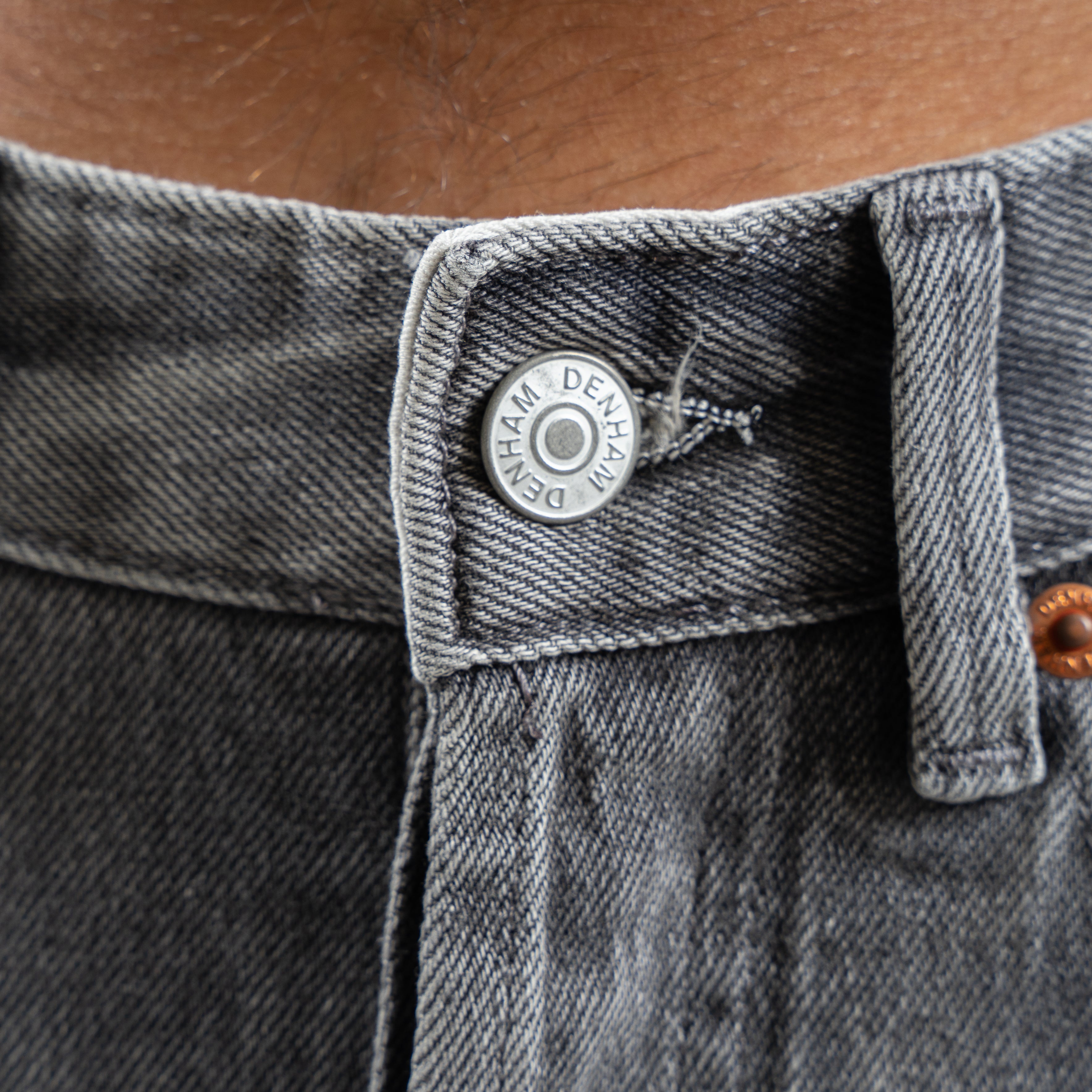 Denham Jeans Grijs | Ridge Straight Fit