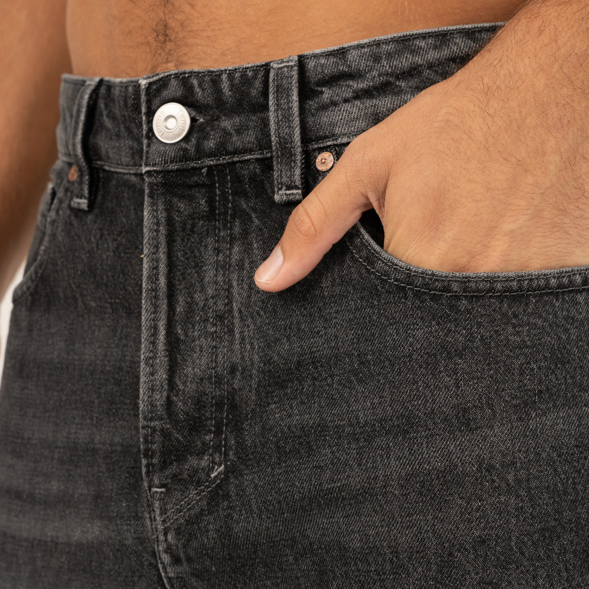 Tenue. Jeans Grijs | Penn Graphite