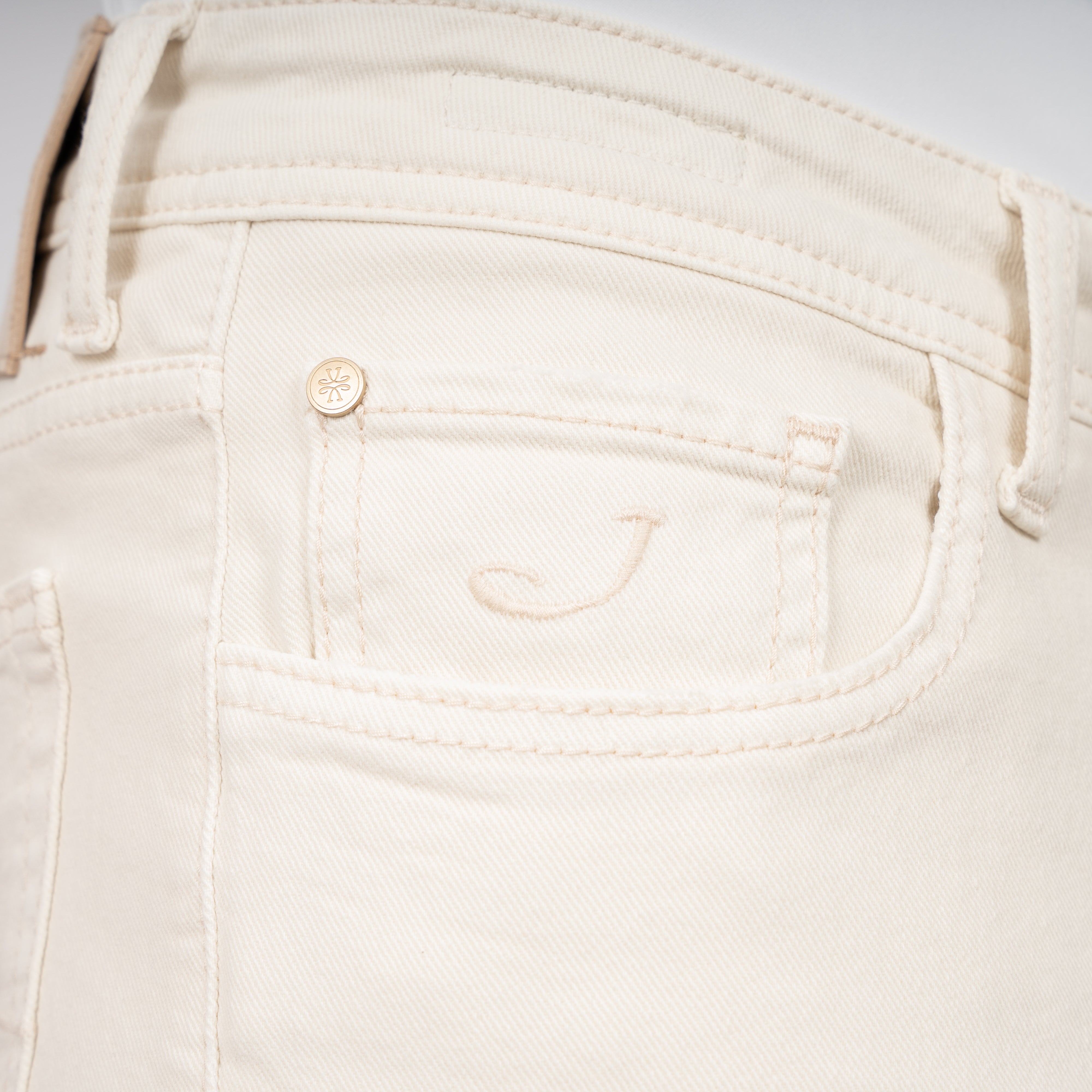 Jacob Cohen Jeans Crème | Bard