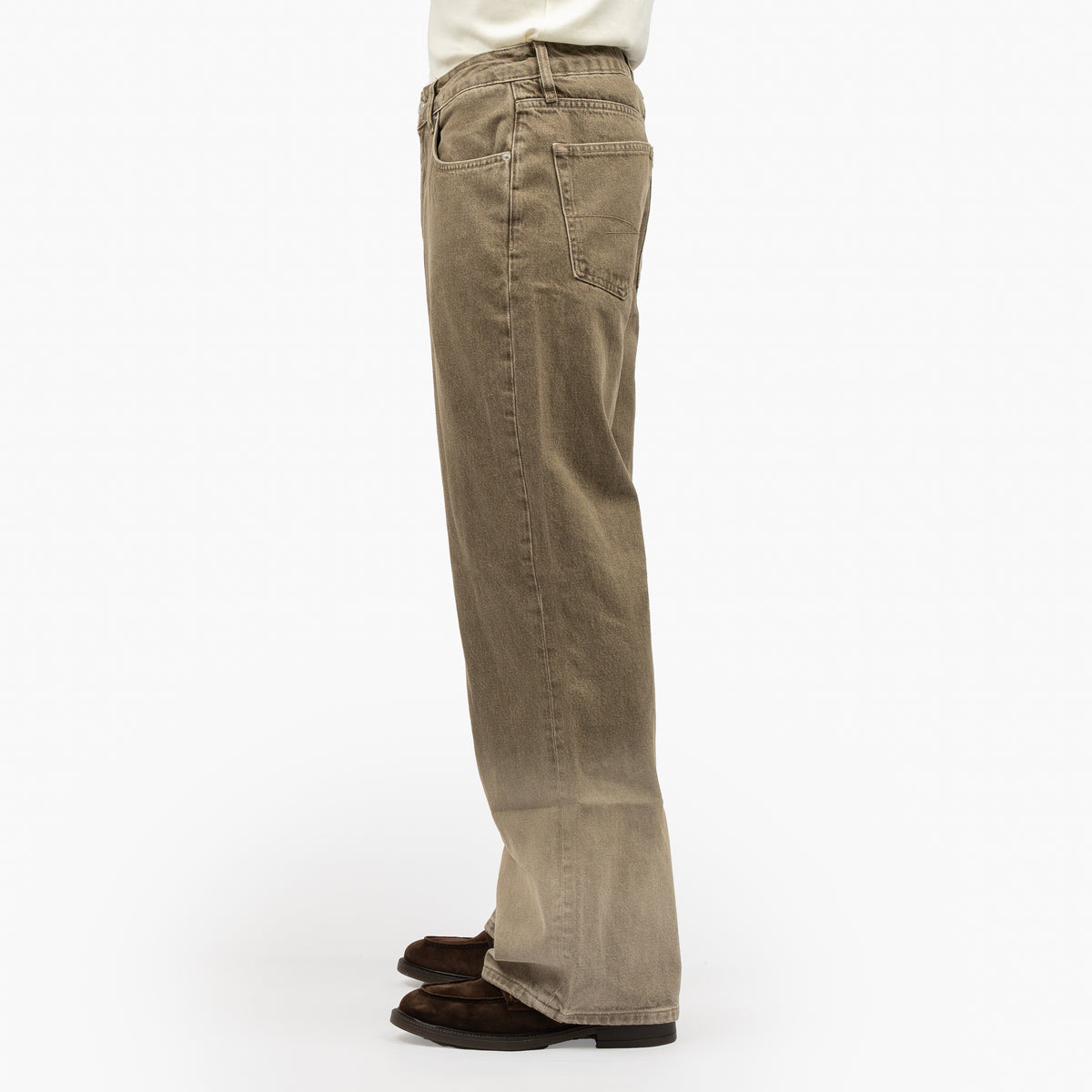 Flaneur Jeans Beige | Relaxed Fit