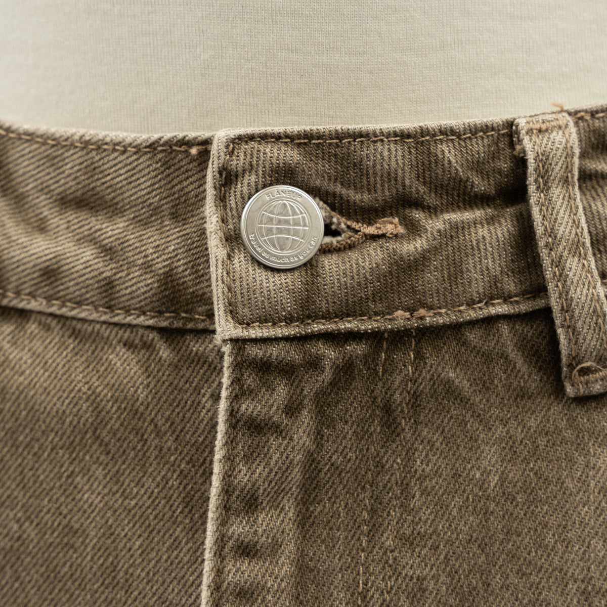 Flaneur Jeans Beige | Relaxed Fit