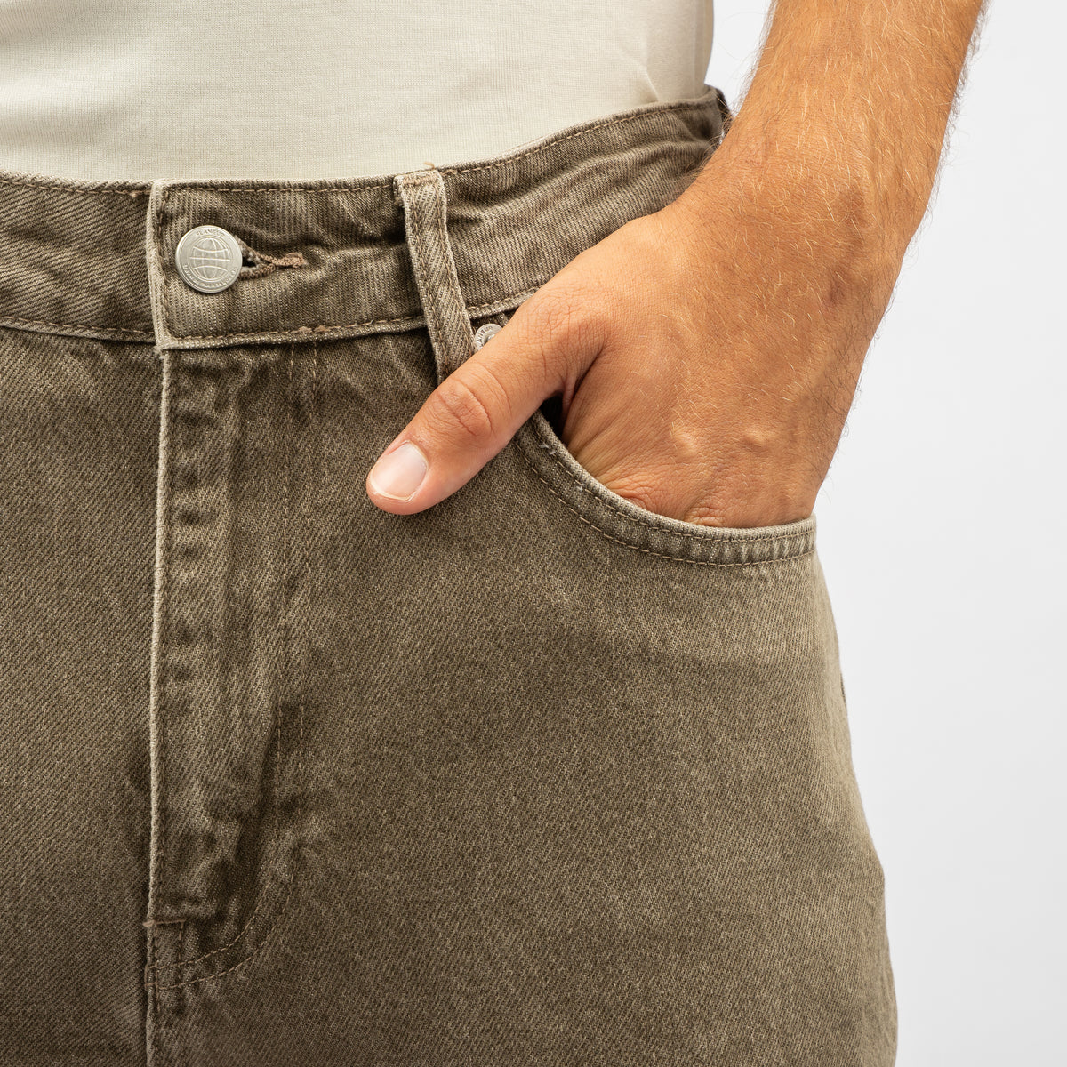 Flaneur Jeans Beige | Relaxed Fit