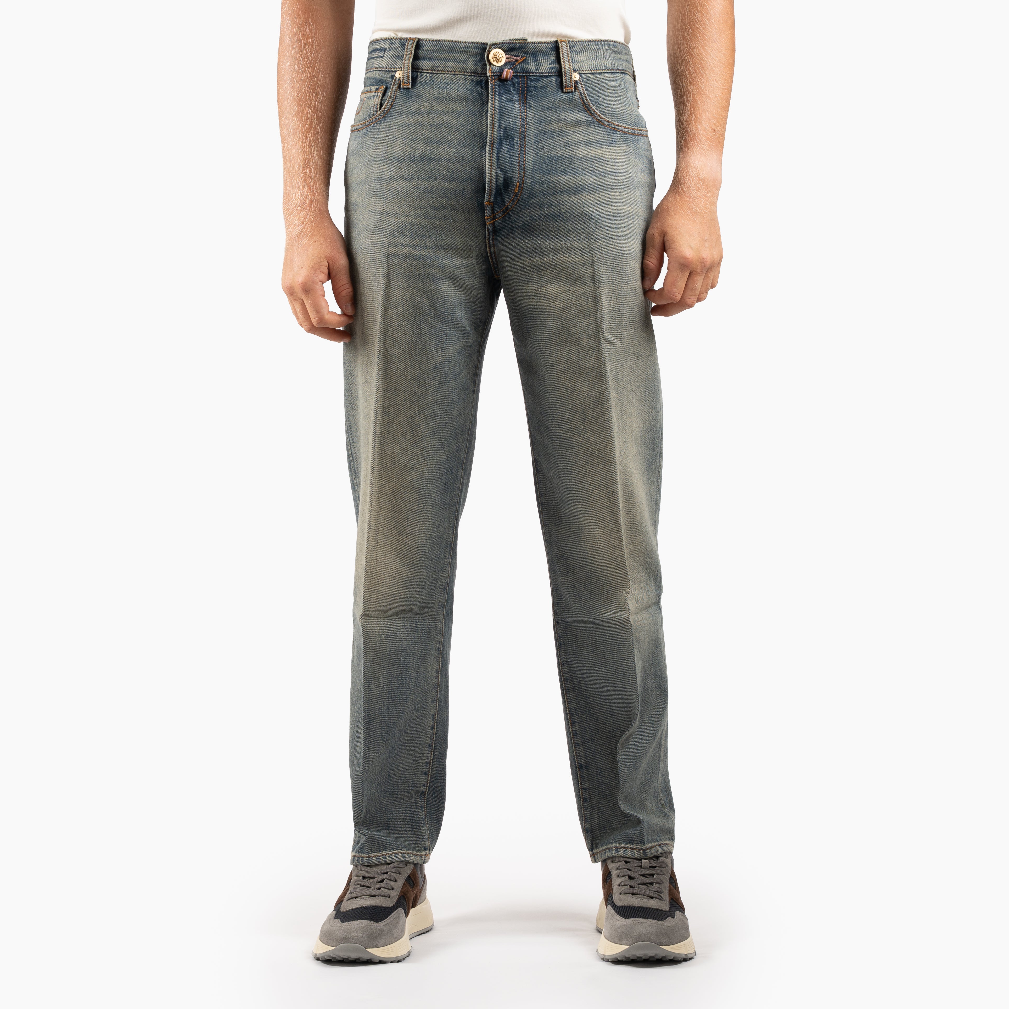 Jacob Cohen Jeans Verwassen Blauw | Alex