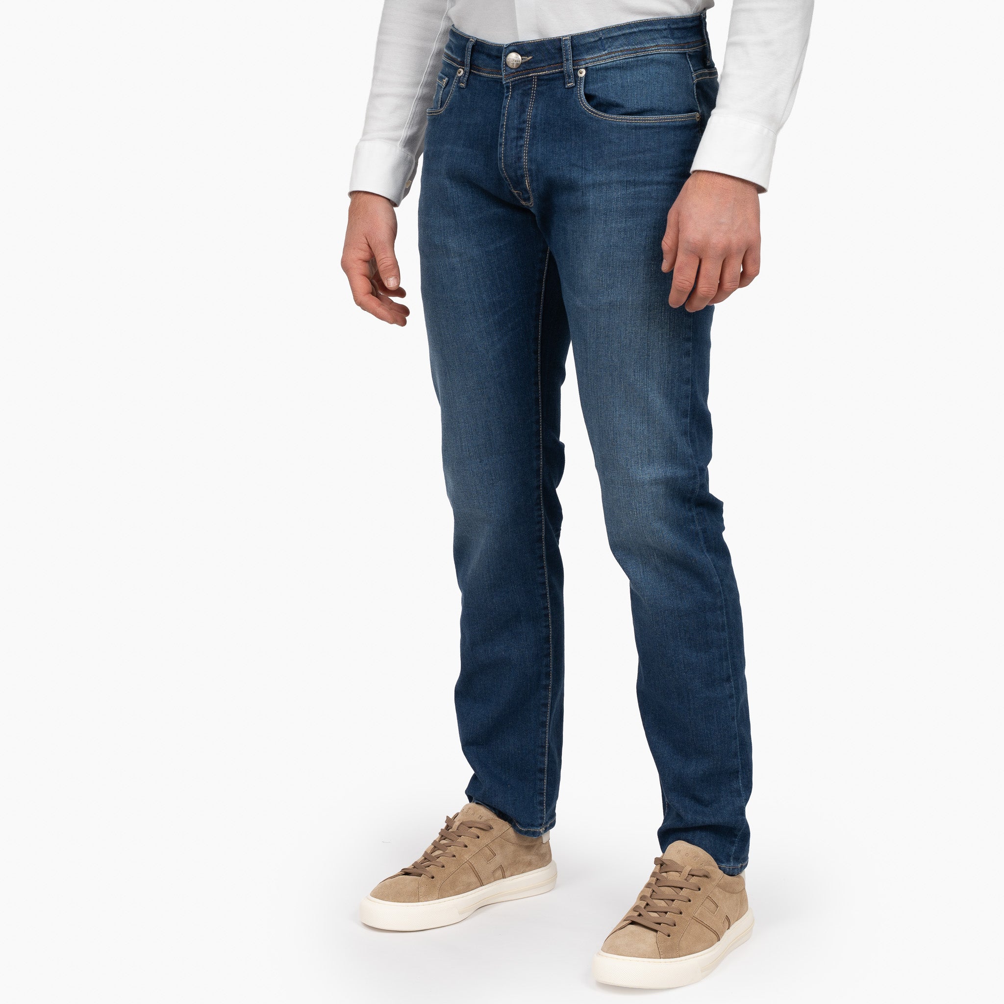 Atelier Noterman Jeans Blauw | Regular Fit