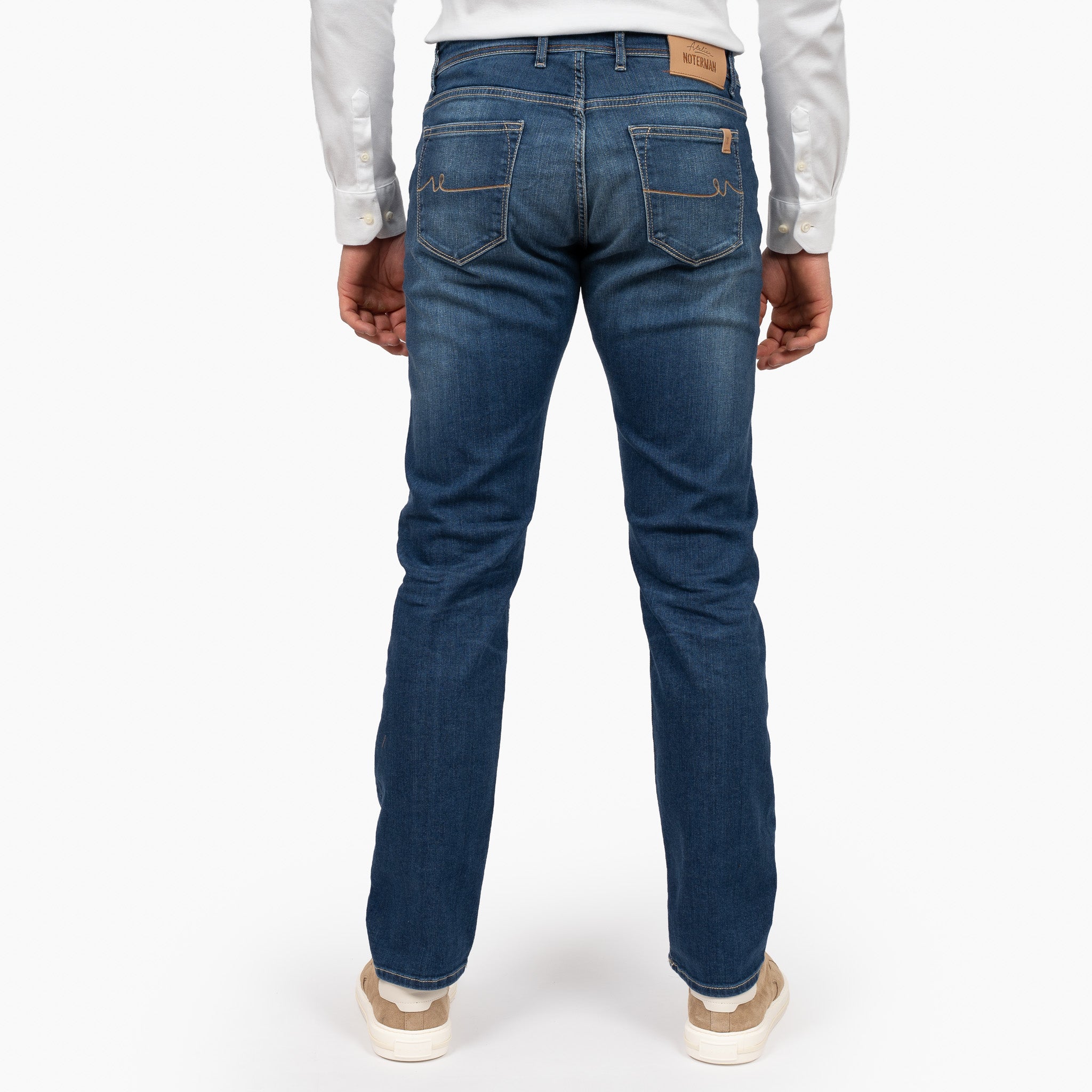 Atelier Noterman Jeans Blauw | Regular Fit
