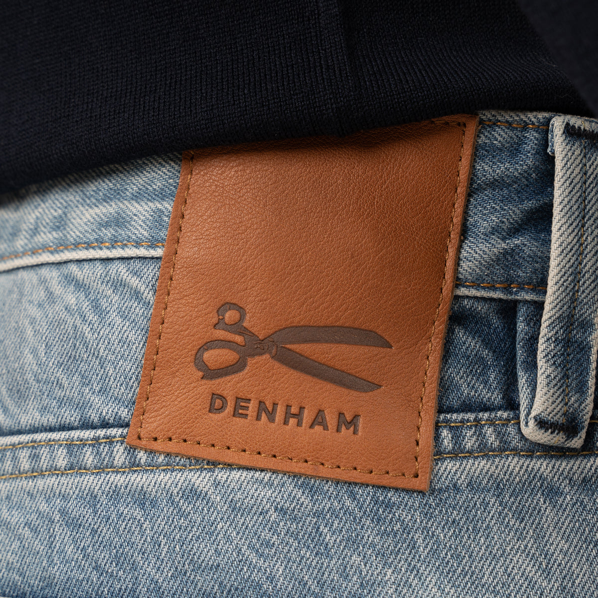 Denham Jeans Lichtblauw | Ridge Straight Fit