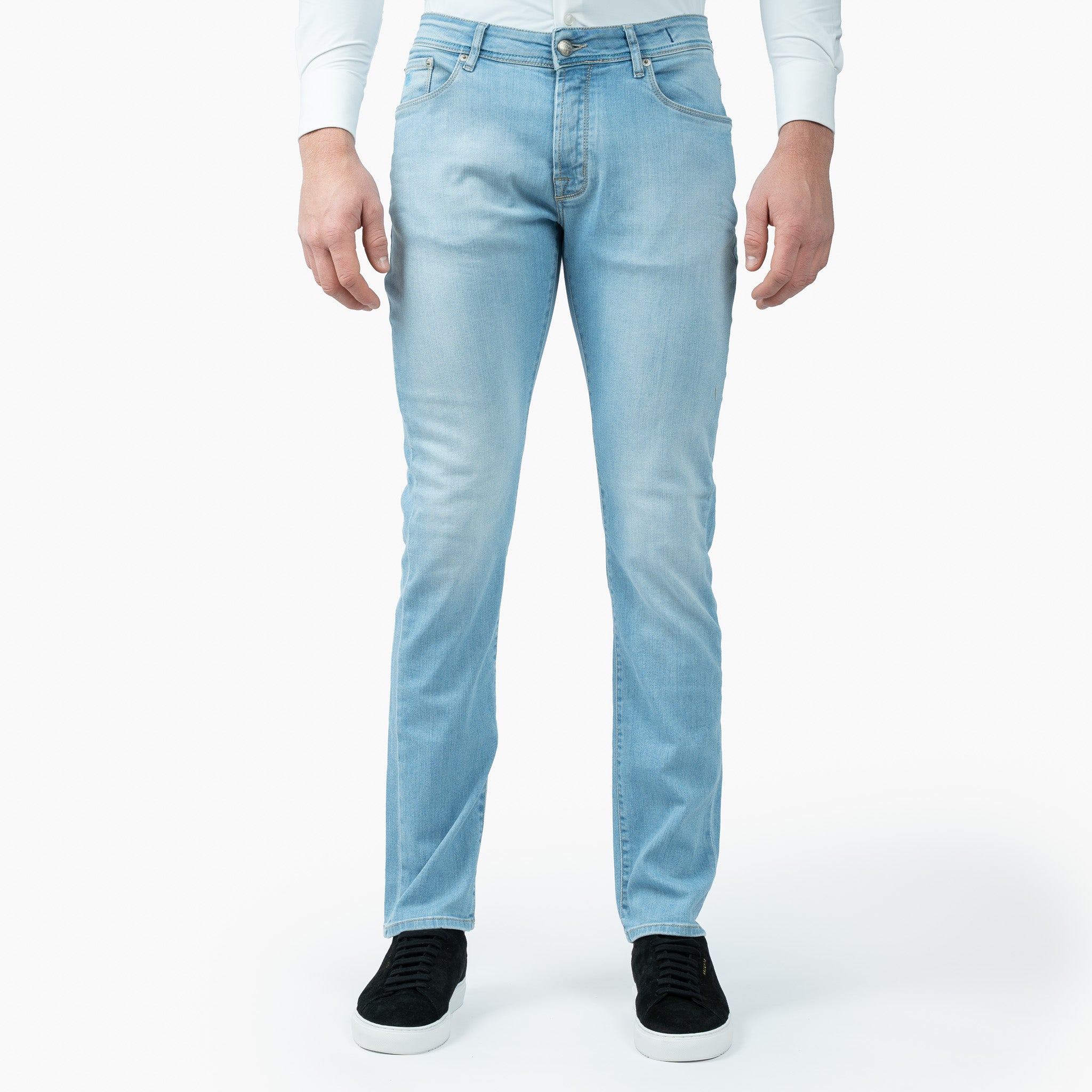 Atelier Noterman Jenas Lichtblauw | Slim Fit