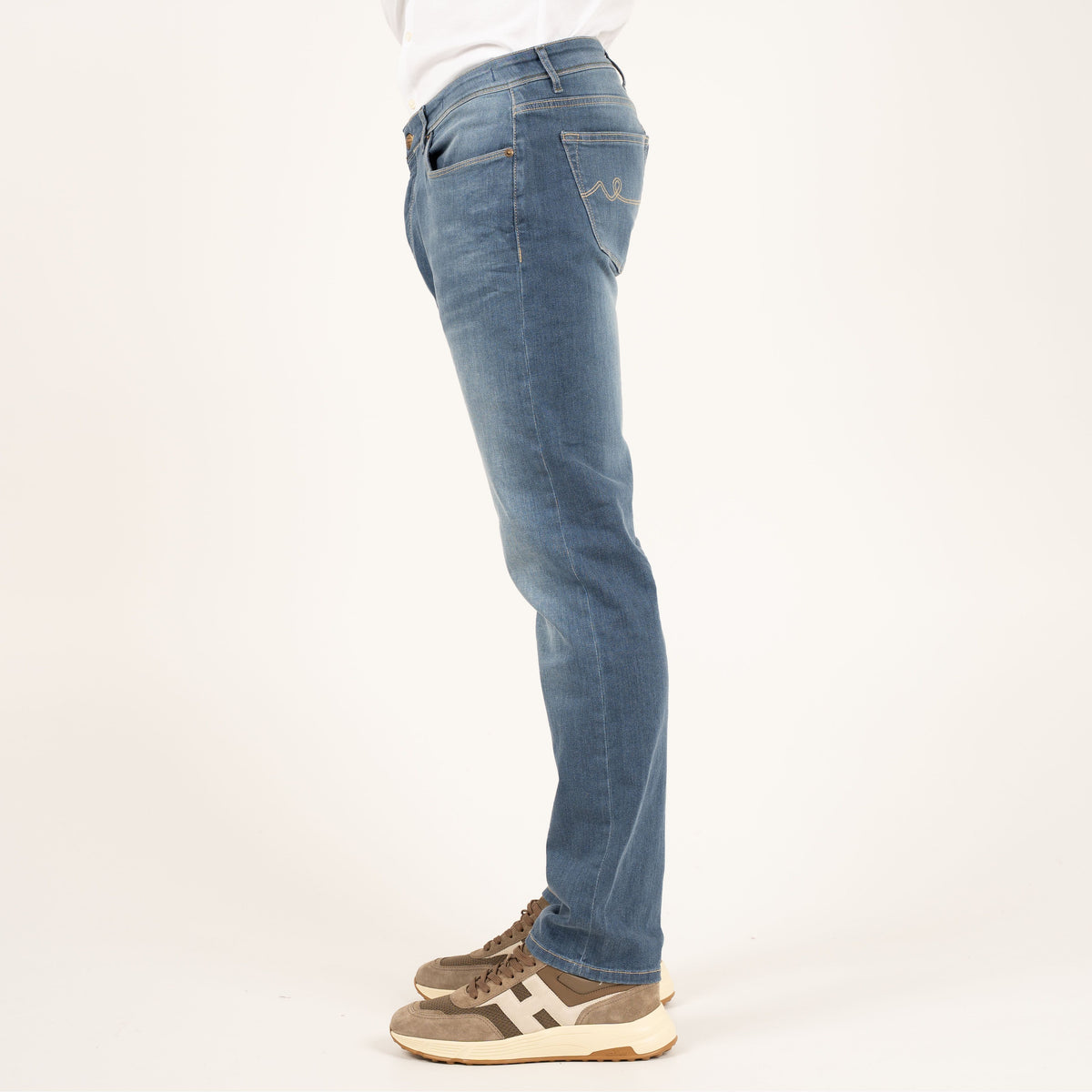 Atelier Noterman Jeans Blauw | Regular Fit