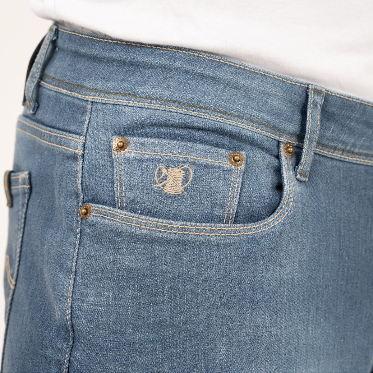 Atelier Noterman Jeans Blauw | Regular Fit