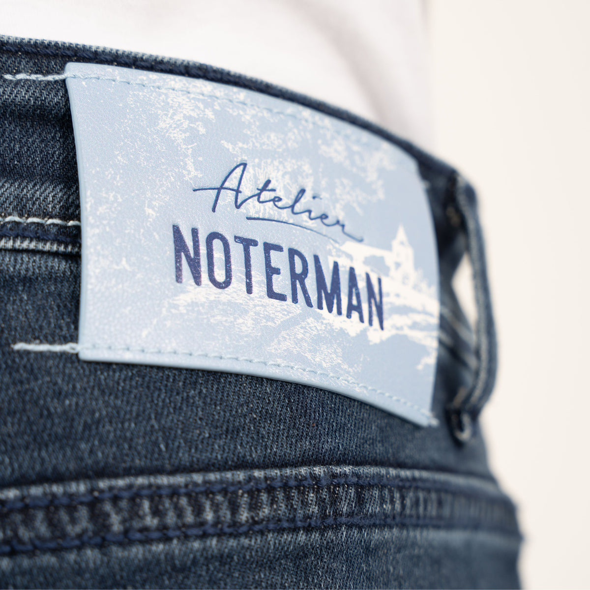 Atelier Noterman Jeans Donkerblauw | Regular Fit