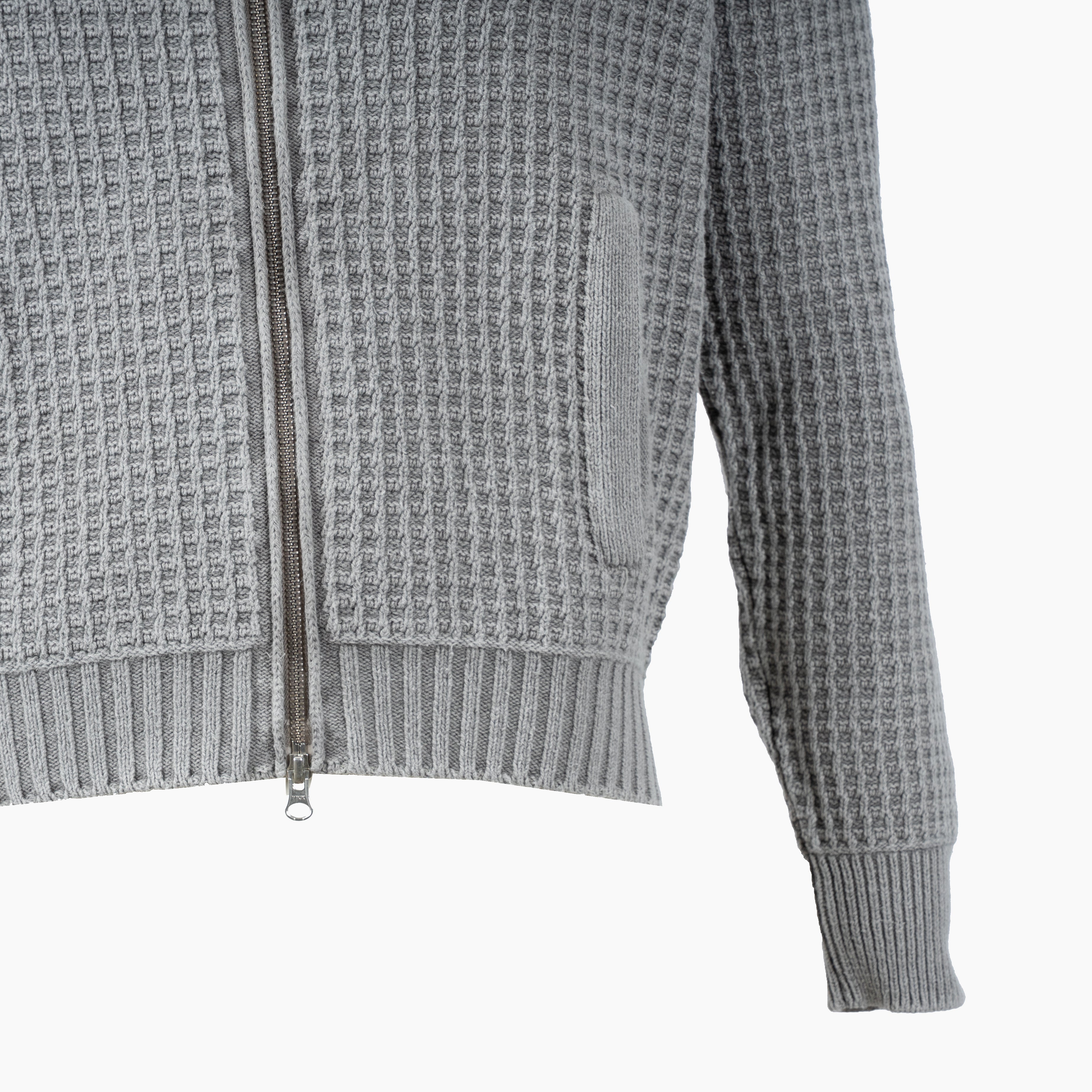 Stone Island Gebreid Vest Grijs | Recovered Cotton