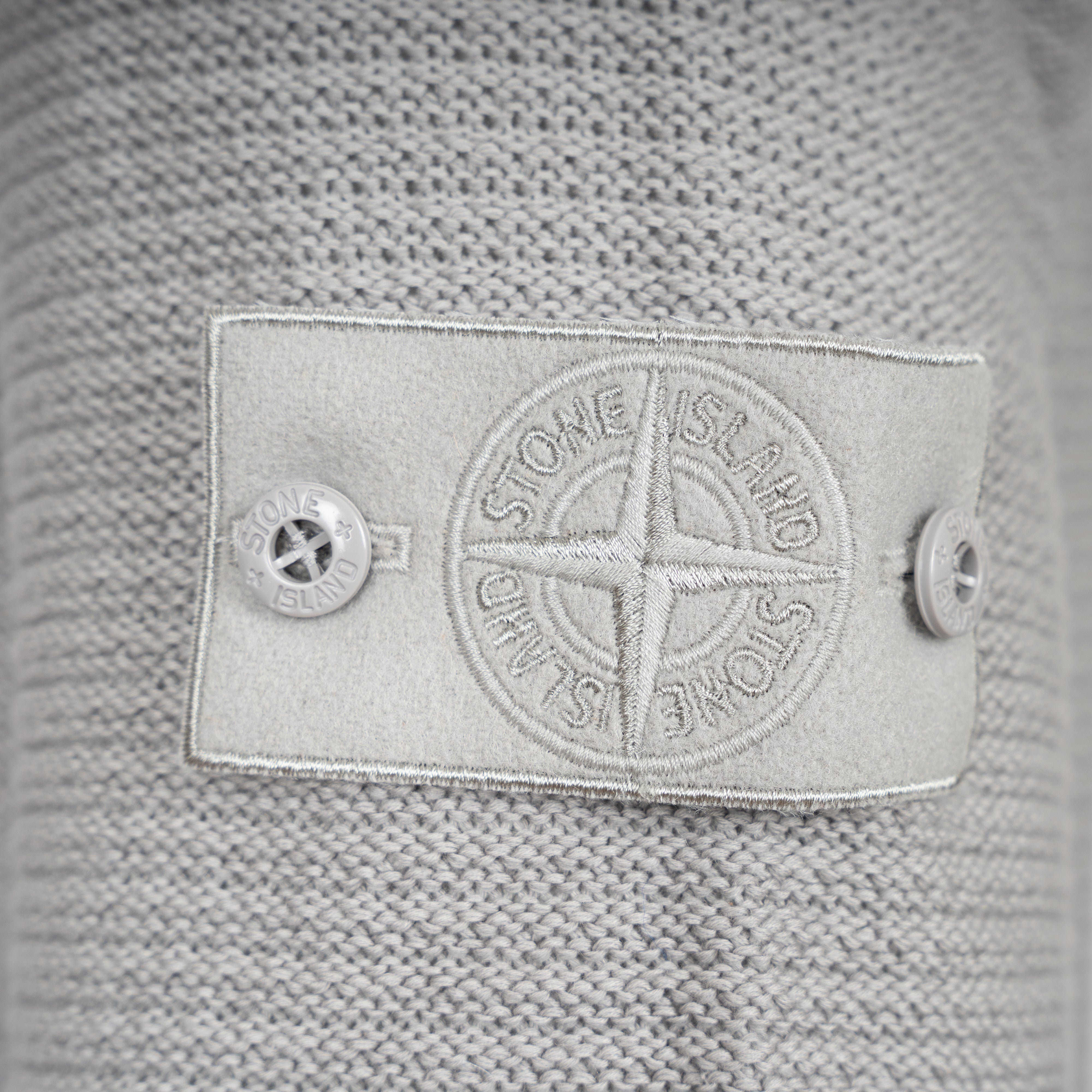 Stone Island Gebreide Trui Grijs | Ghost