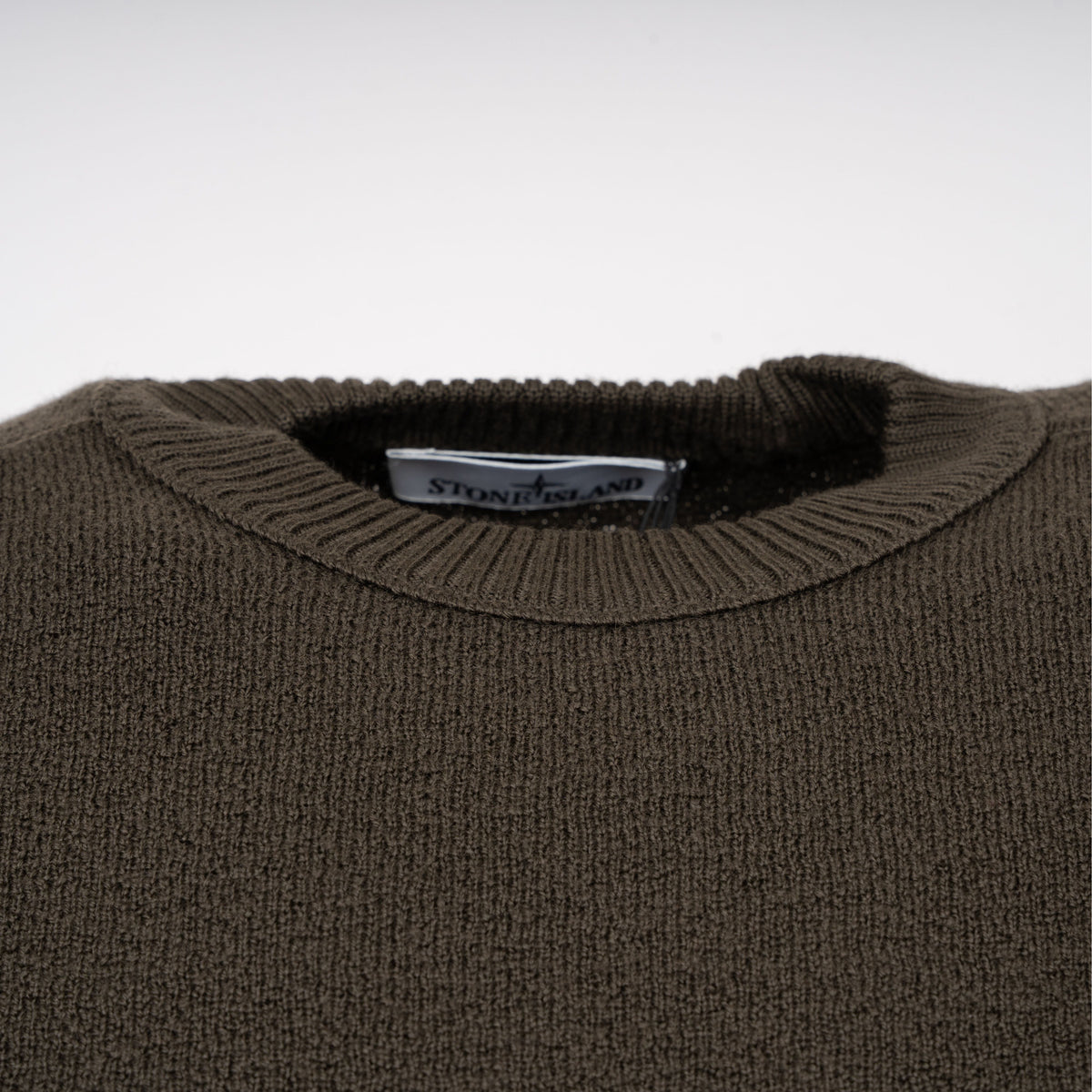 Stone Island Gebreide Trui Grijs | Pure RWS Wool