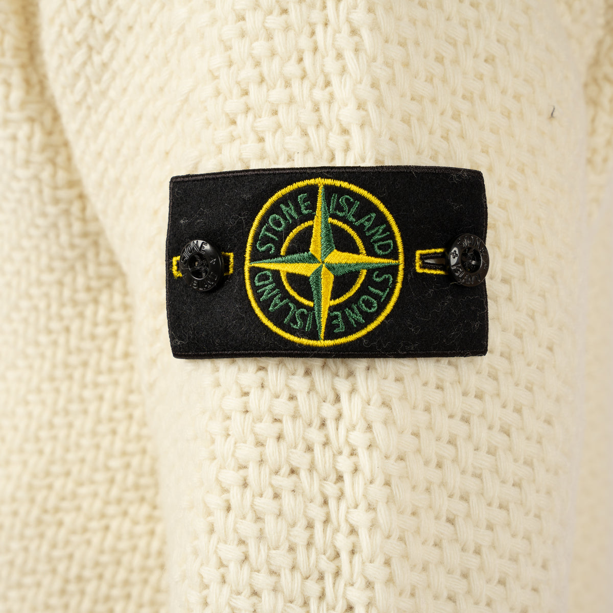Stone Island Gebreide Trui Off-White | Lambswool