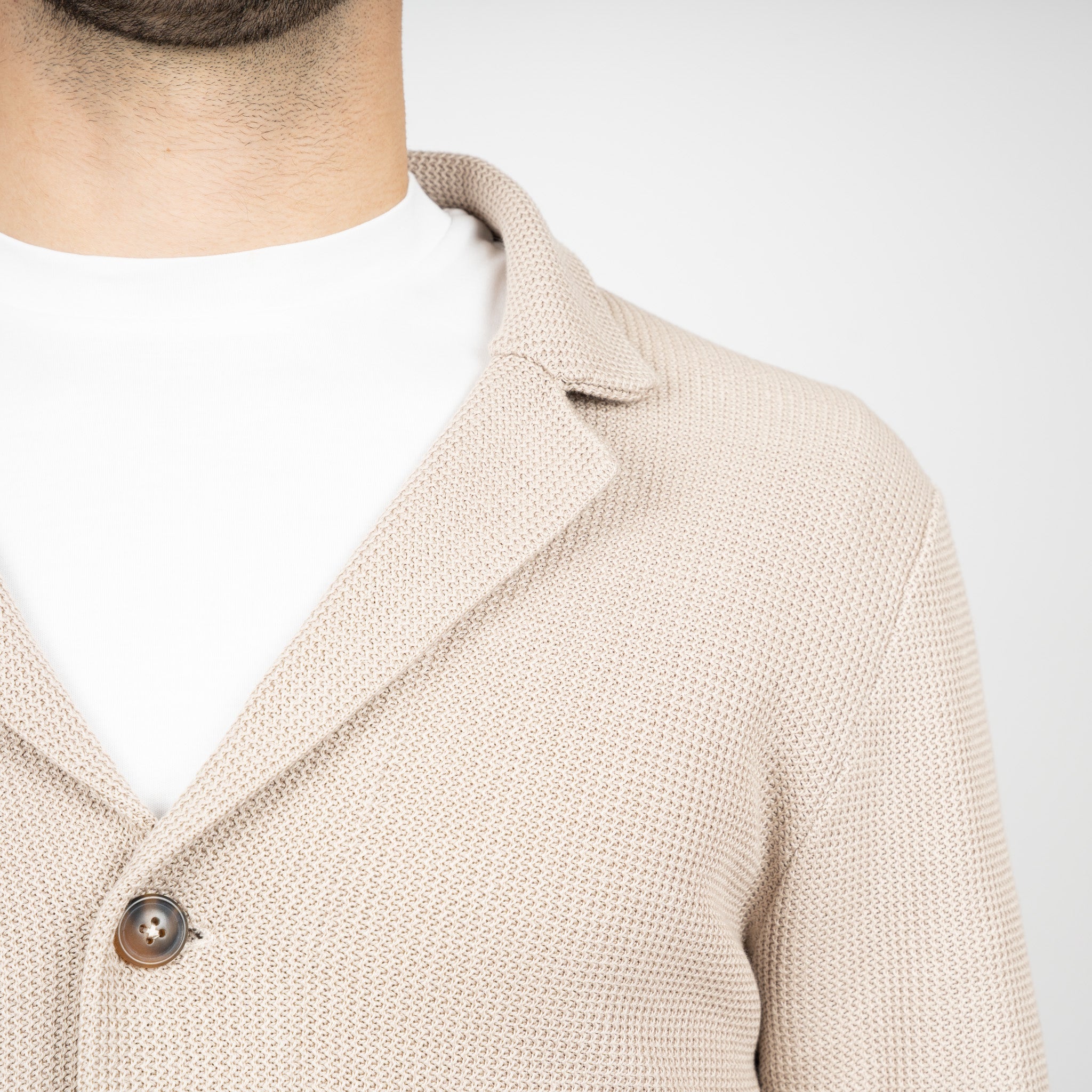 SEVEN DIALS Cardigan Beige | Callum