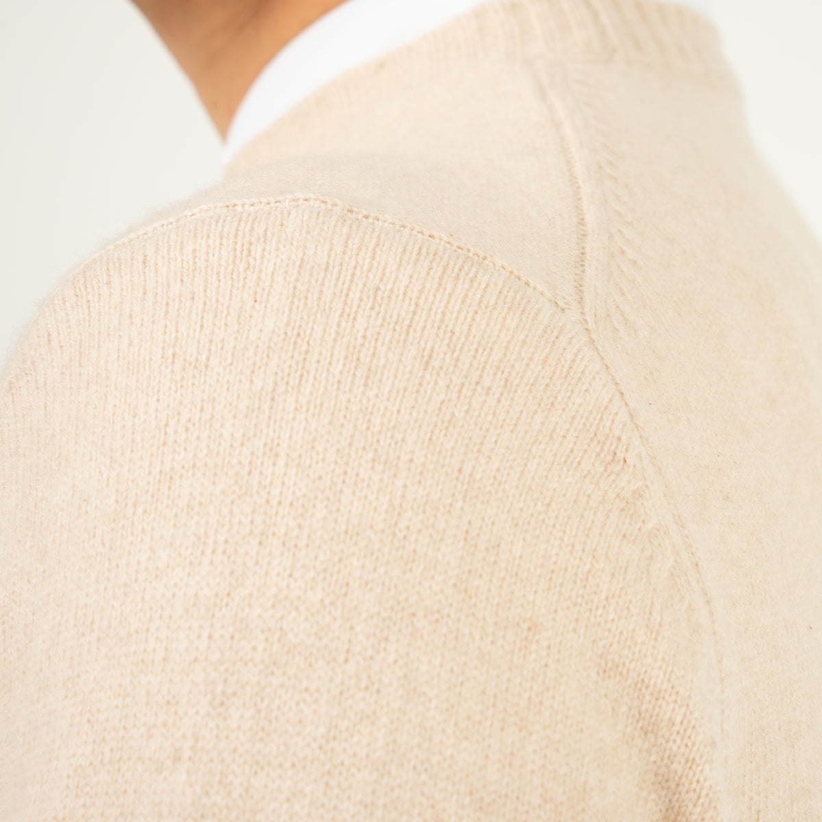 SEVEN DIALS Gebreide Trui Beige | Lusaka