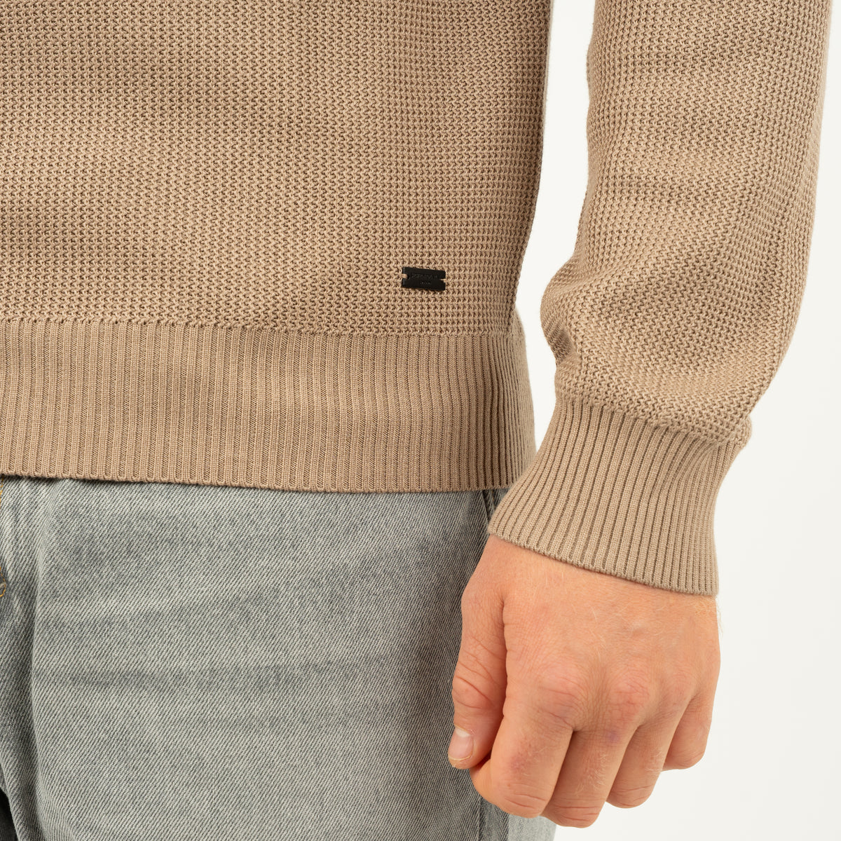 SEVEN DIALS Gebreide Trui Beige | Abuja