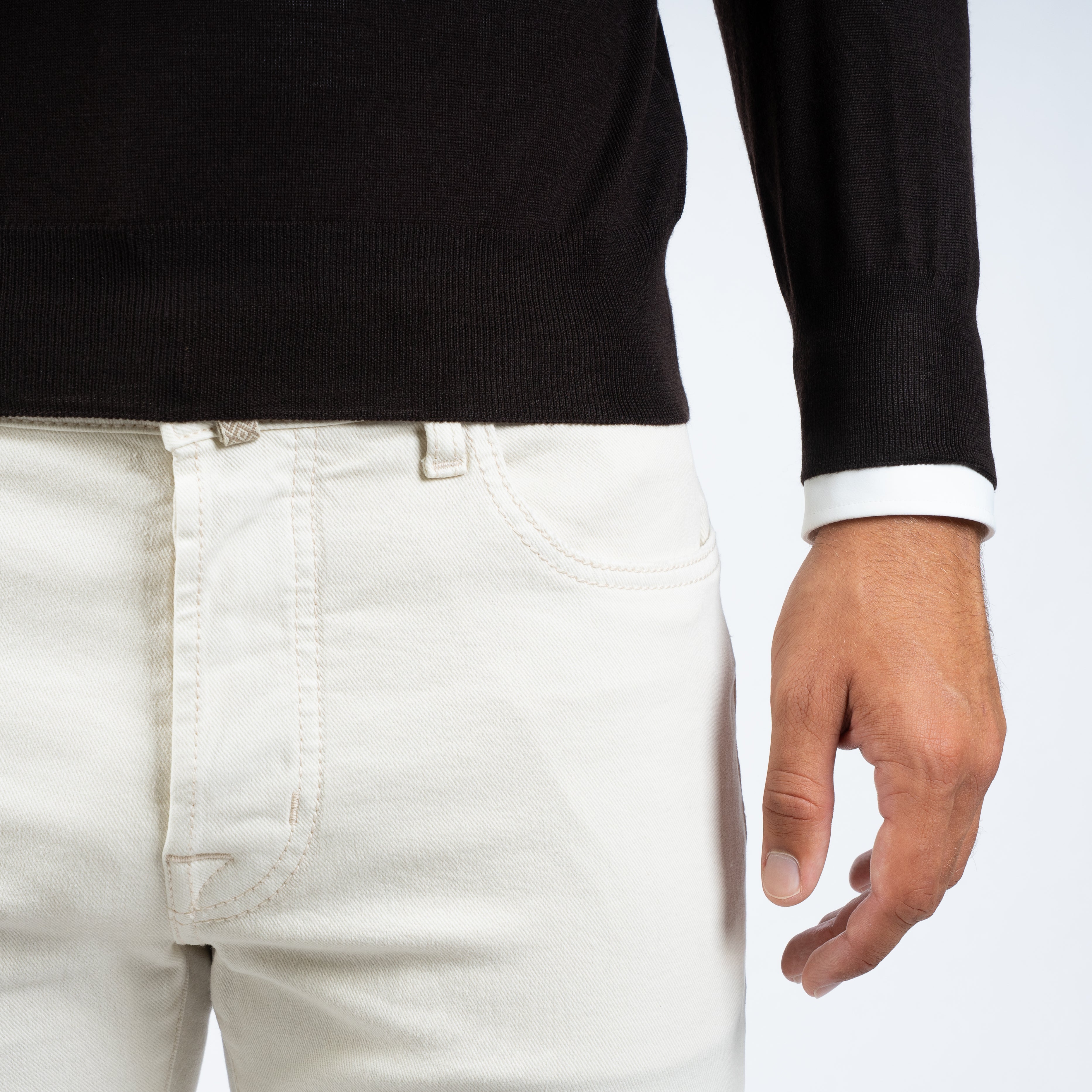 Gran Sasso Gebreide Turtleneck Trui Bruin | Extrafine Merino