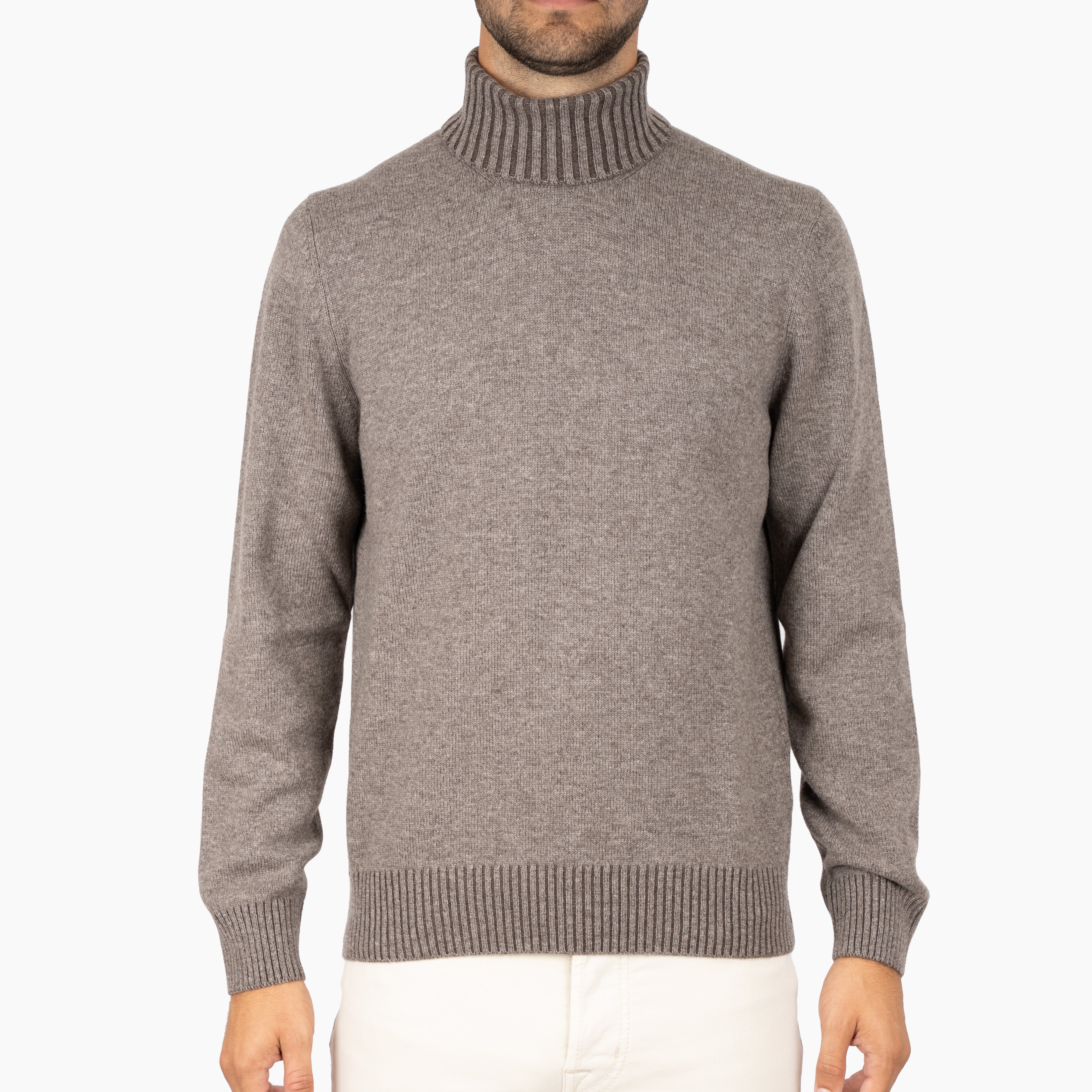 Gran Sasso Coltrui Bruin | Cashmere Lana