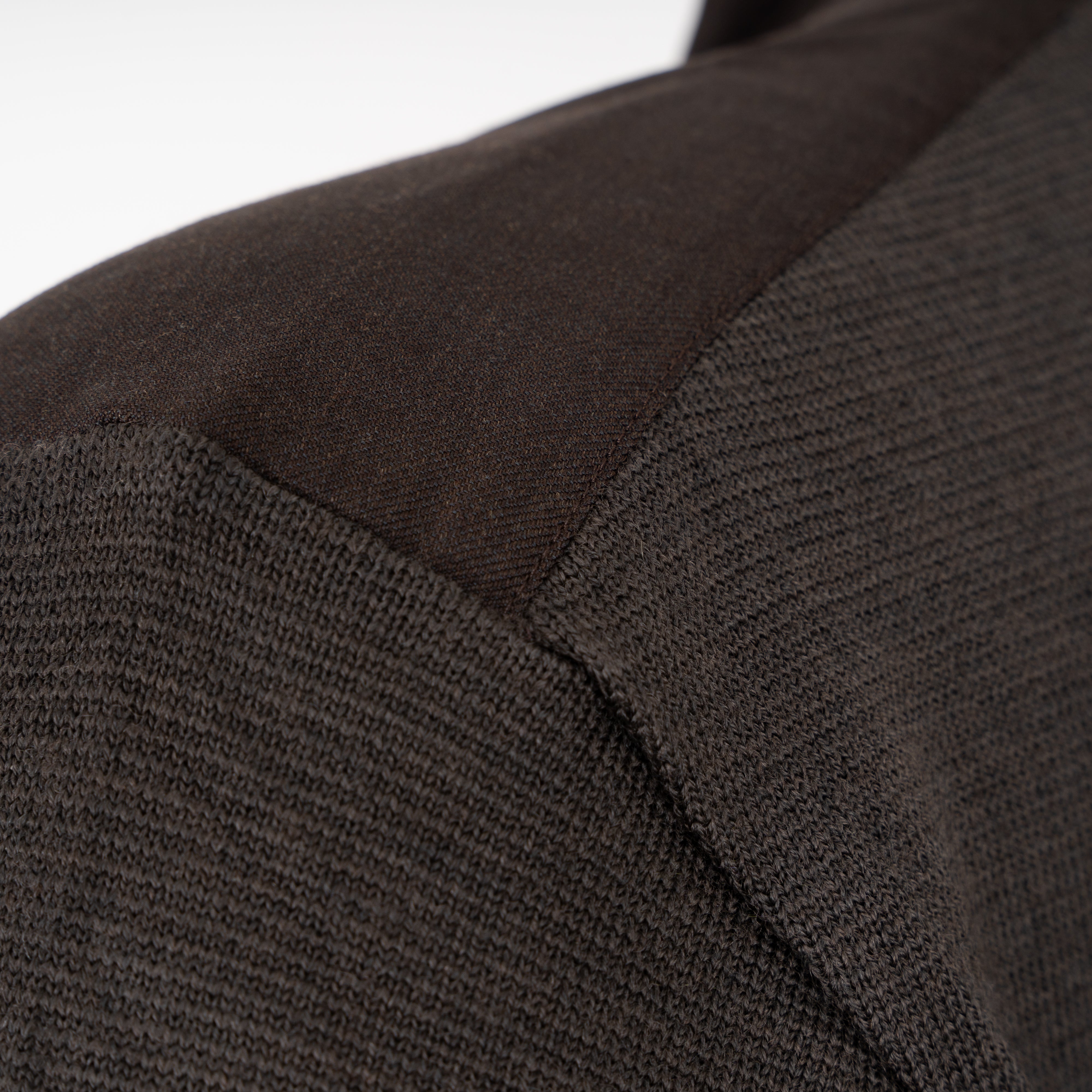 Paul & Shark Gebreide Trui met Rits Bruin | Summer Wool