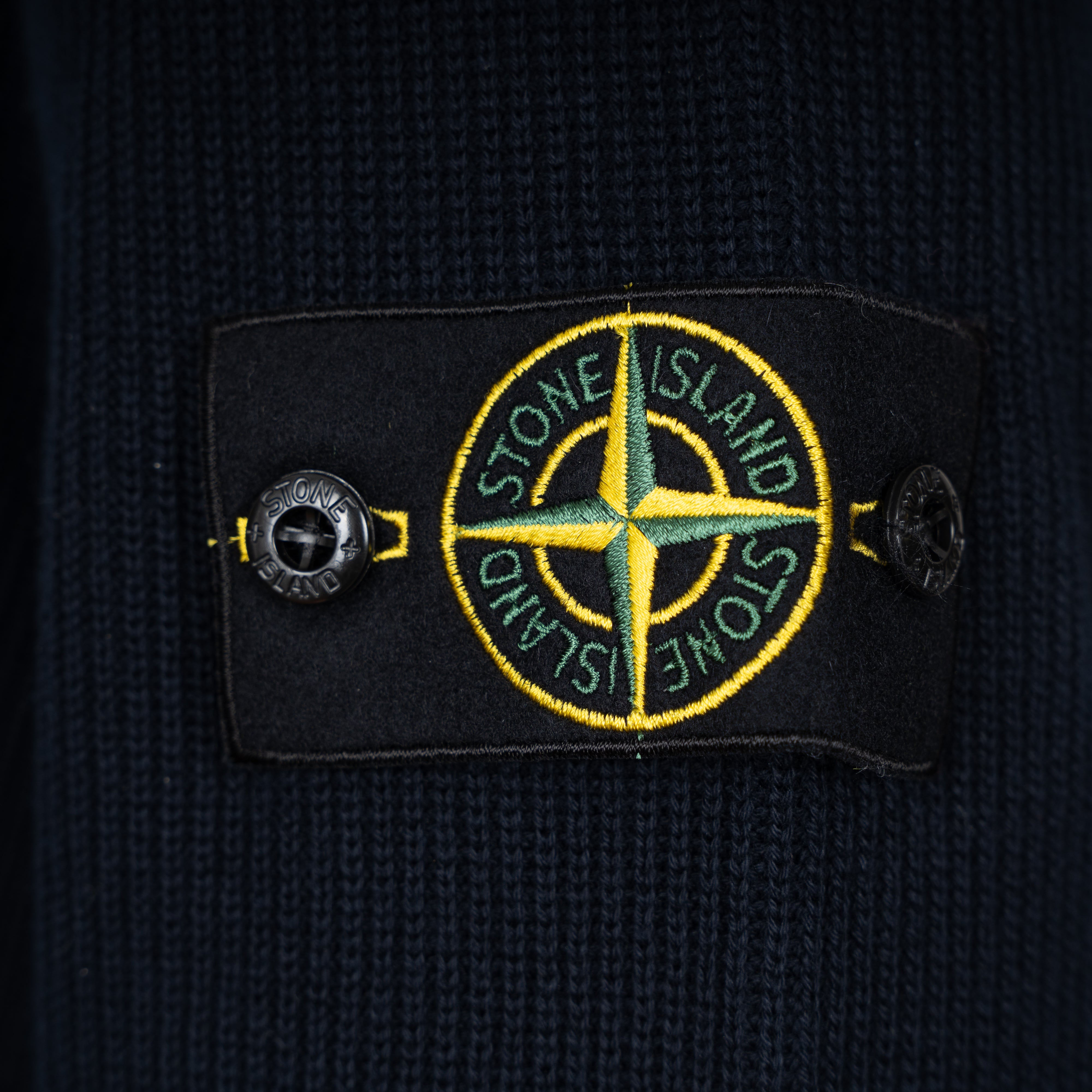Stone Island Gebreide Trui Donkerblauw | Soft Organic Cotton