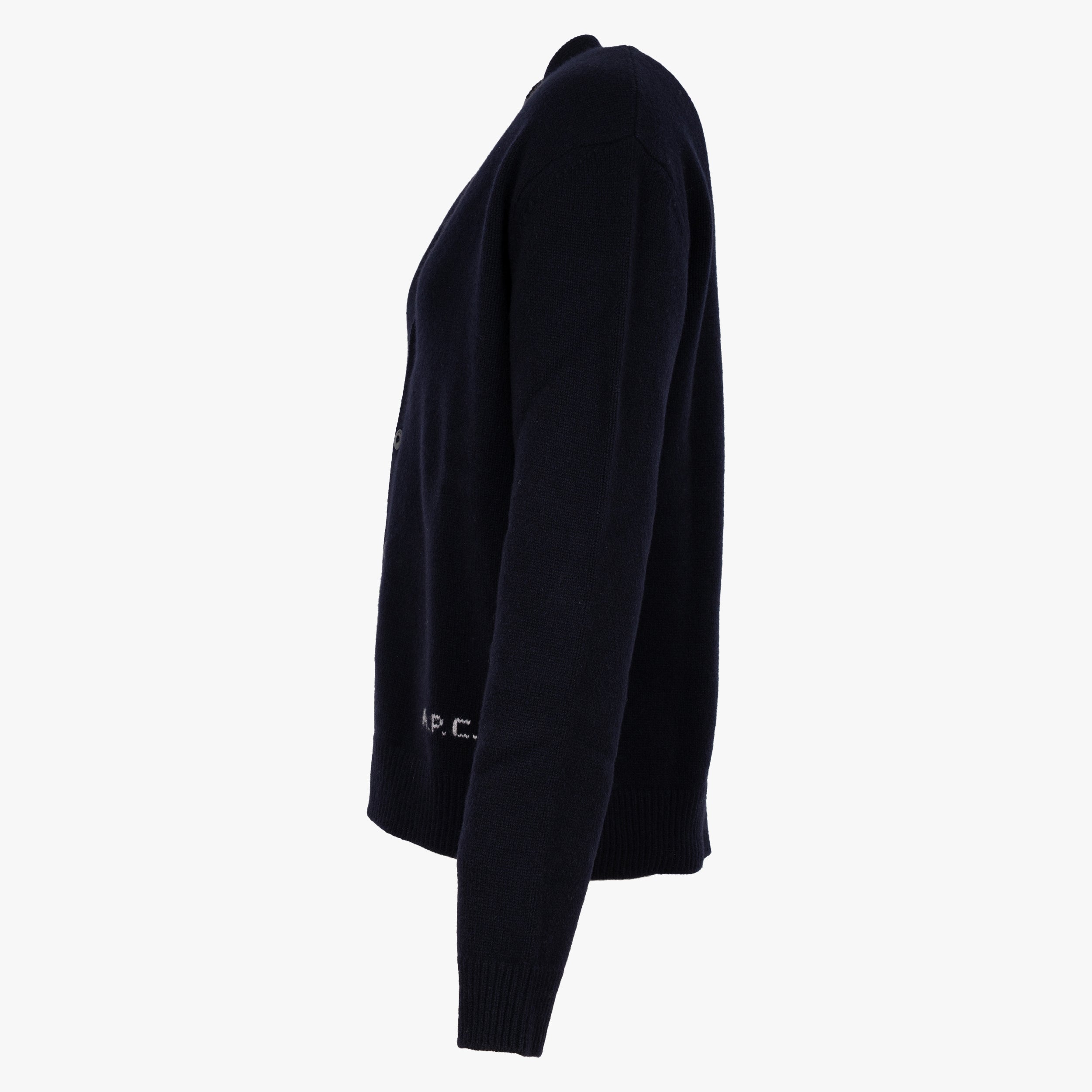 A.P.C. Cardigan Blauw | Kevin
